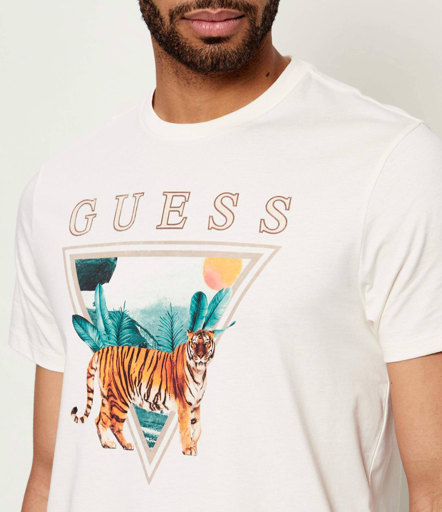 Guess Tricou TIGER SPIRIT | regular fit