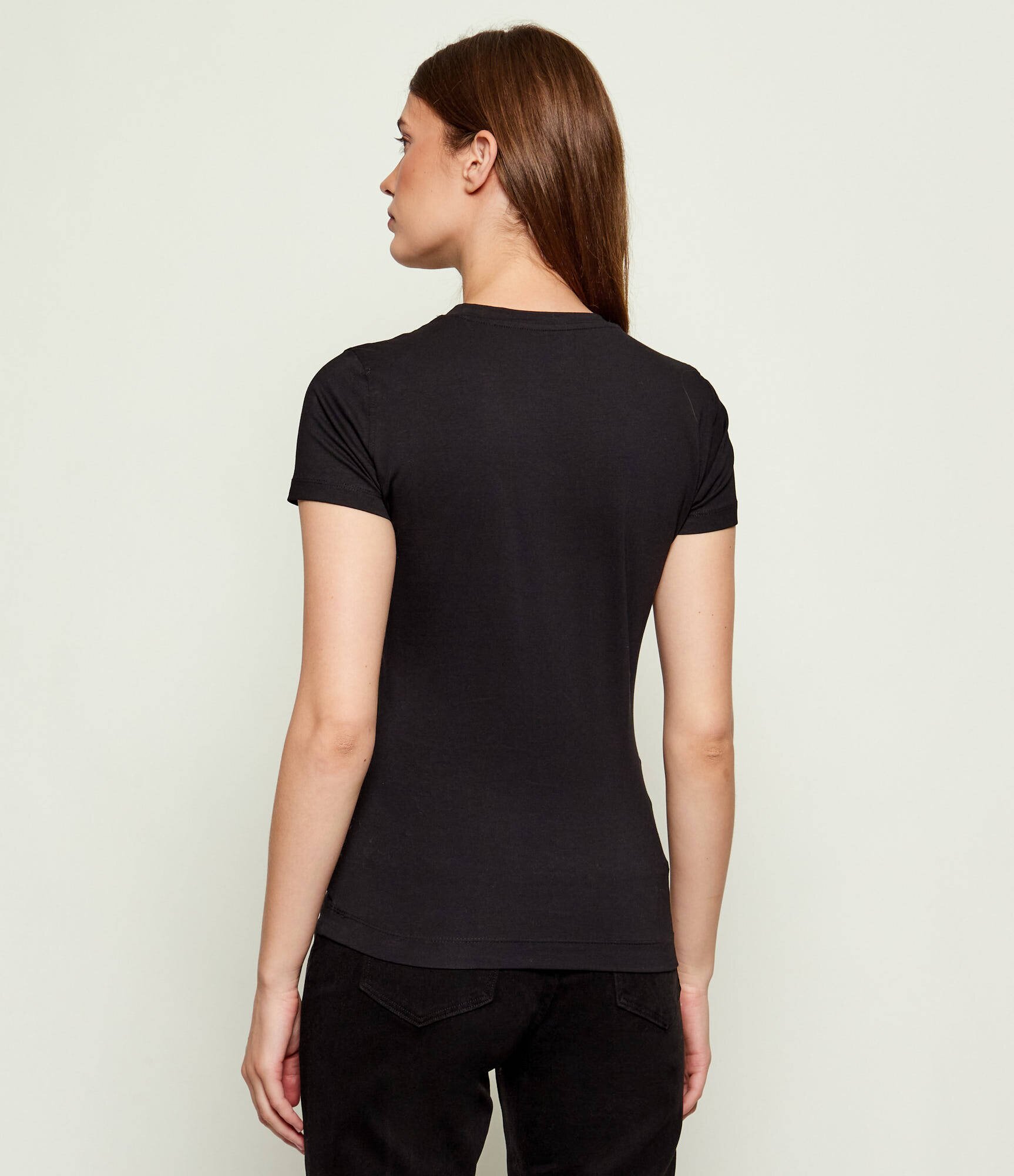 Guess Tricou TRIANGLE PYTHON | Slim Fit