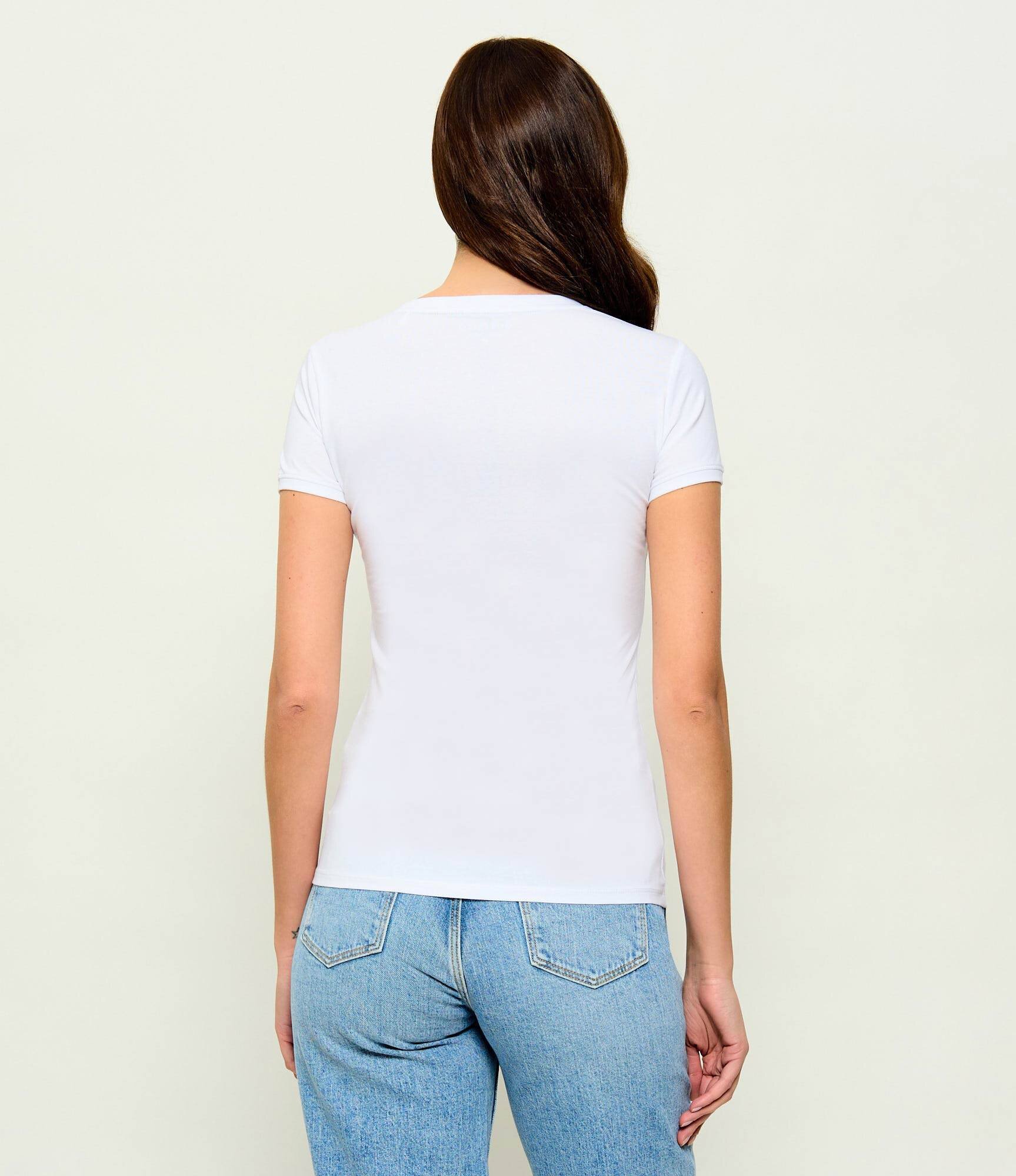 Guess Tricou VN MINI TRIANGLE | Slim Fit