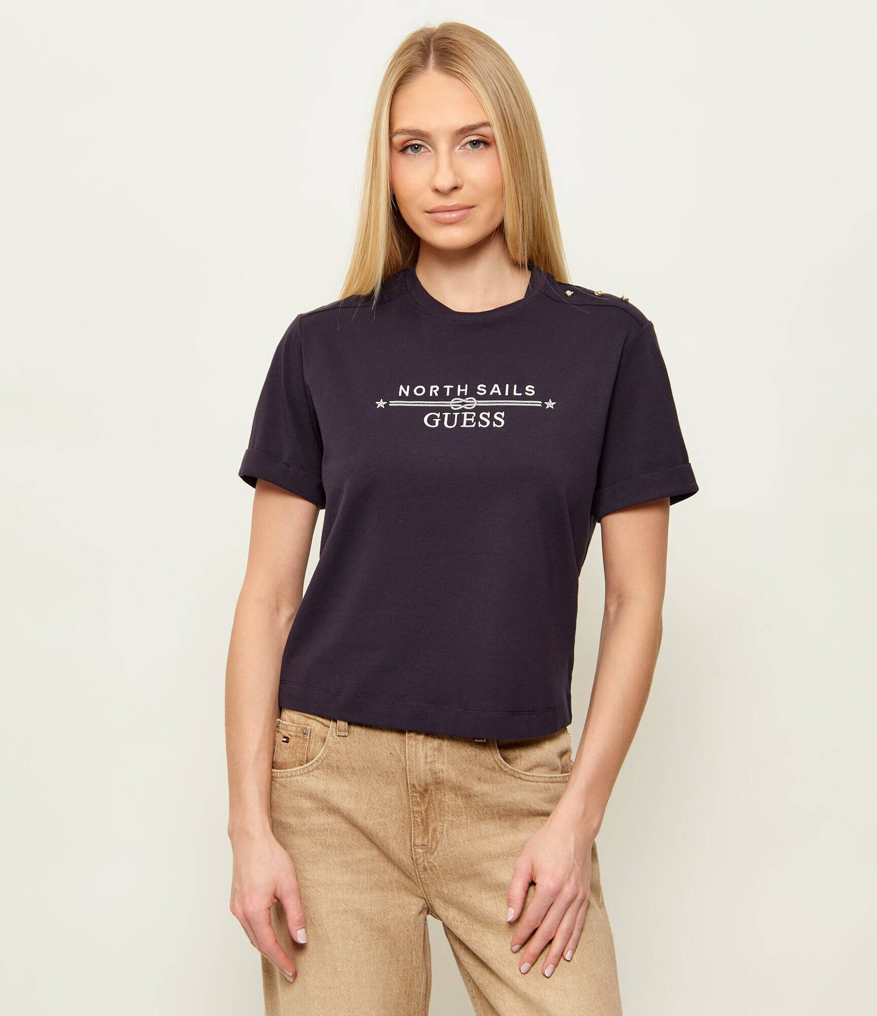 Guess Tricou x North Sails | regular fit