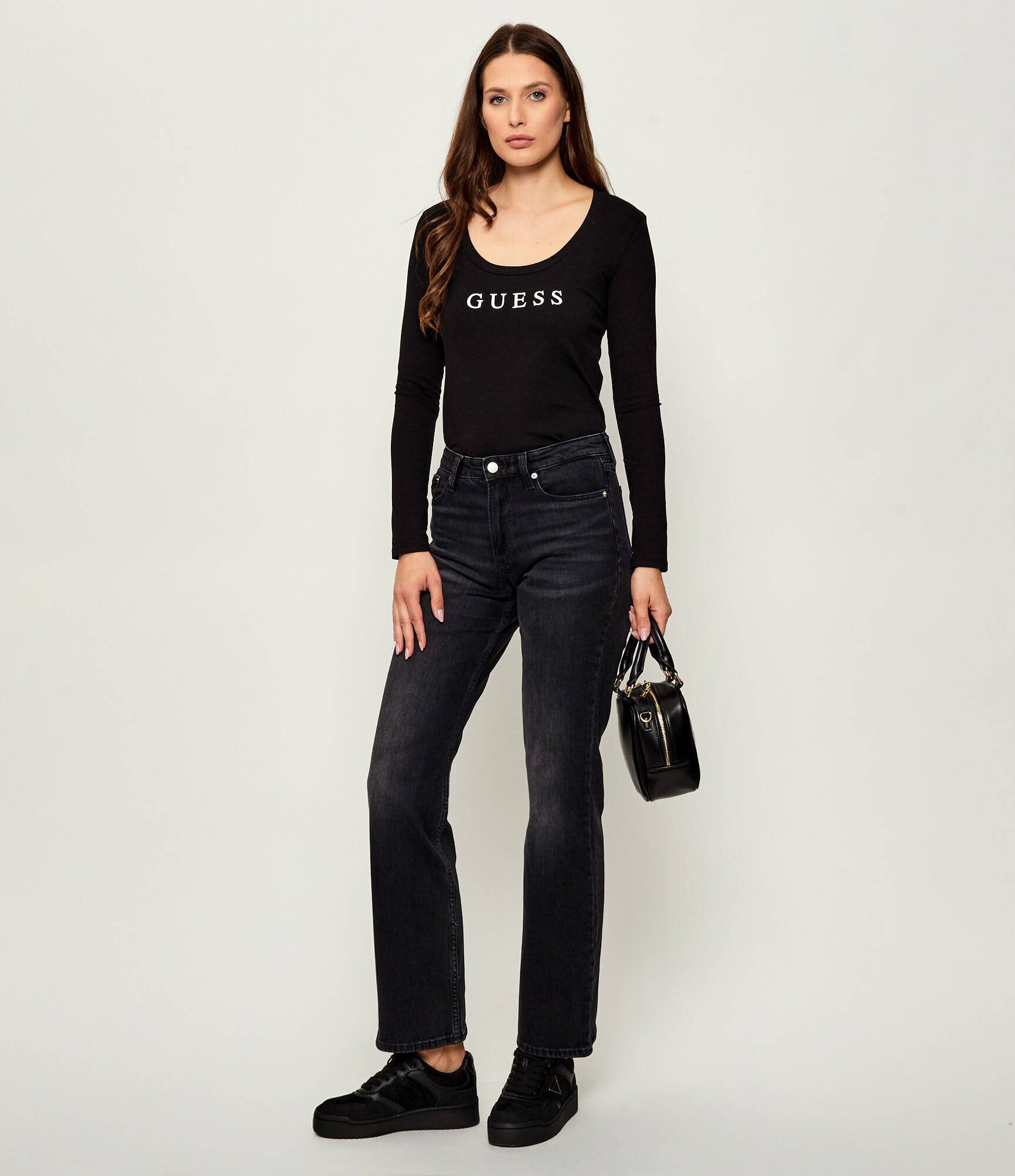 Guess Underwear Bluză NEW CARRIE | Slim Fit