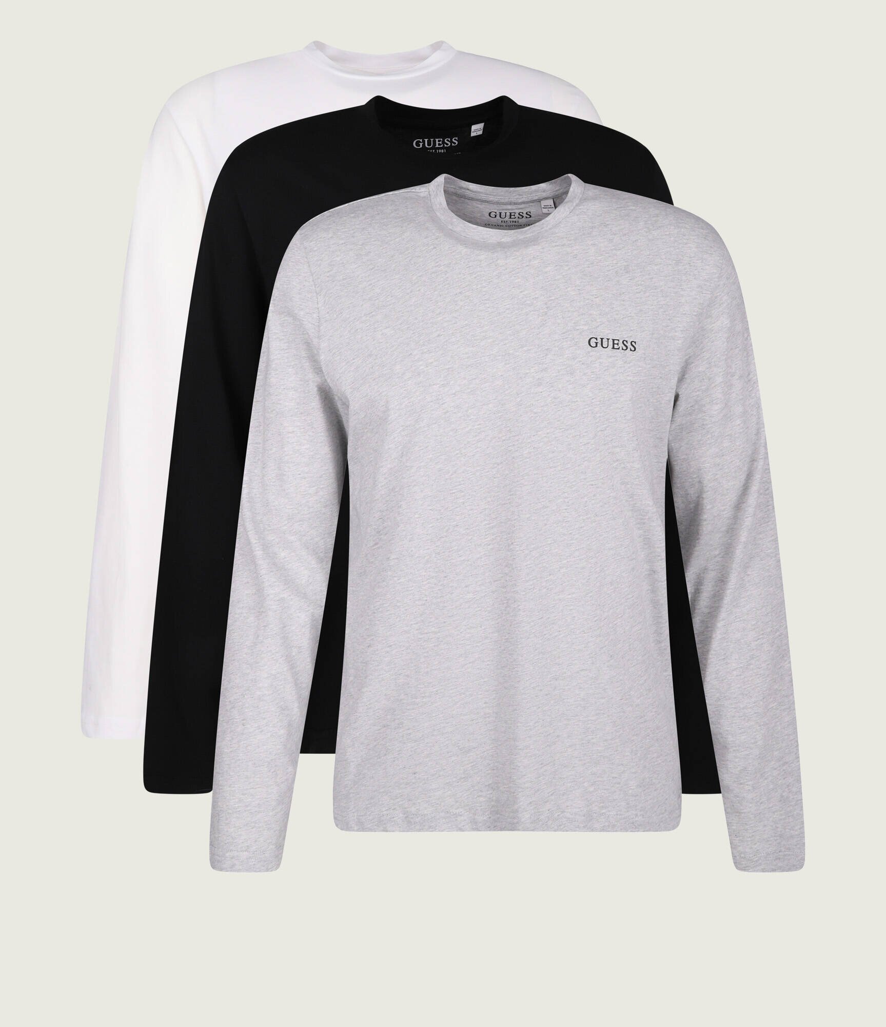 Guess Underwear Longsleeve 3-pack | regular fit
