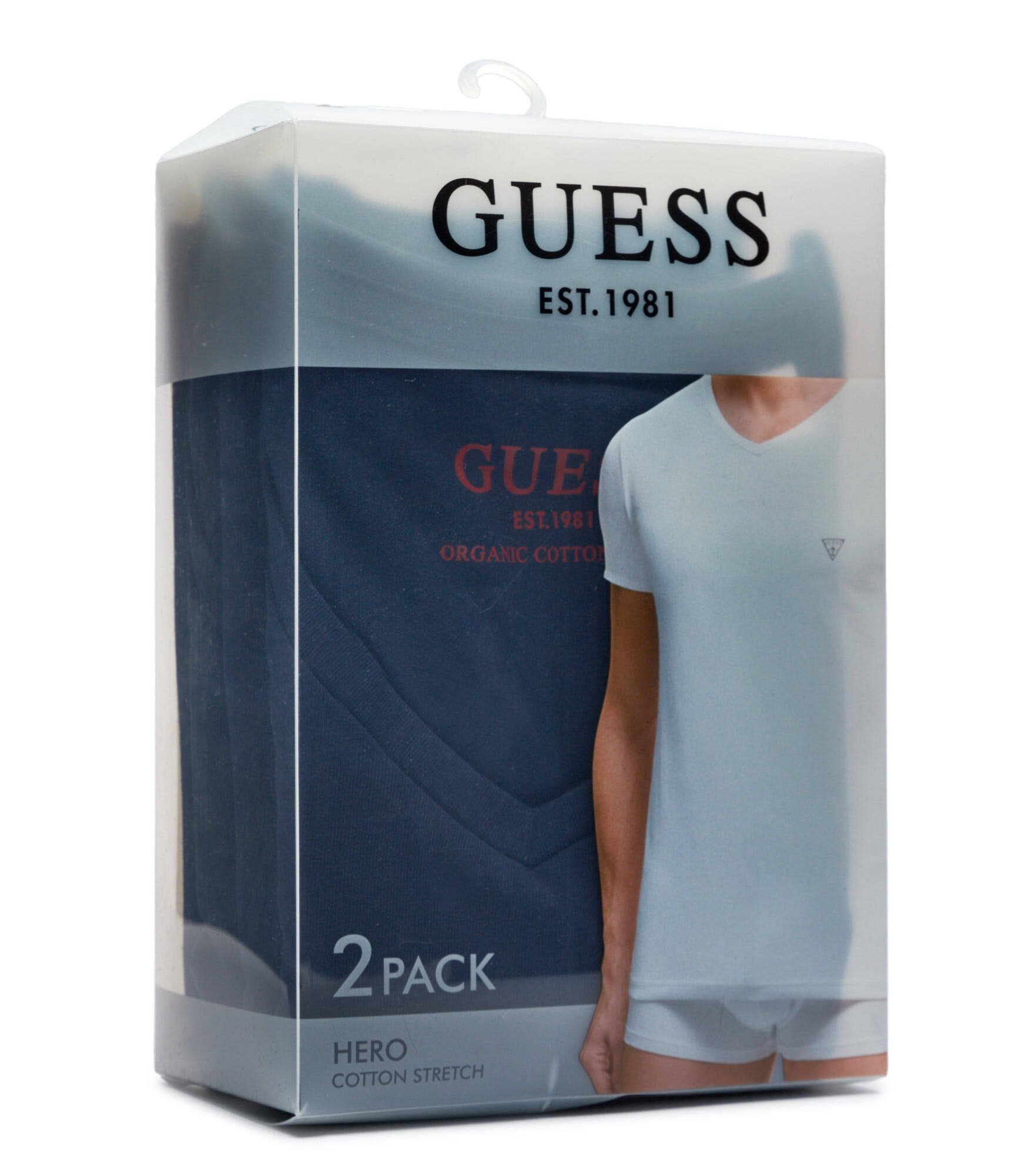 Guess Underwear Tricou 2-pack CALEB HERO | Regular Fit | stretch