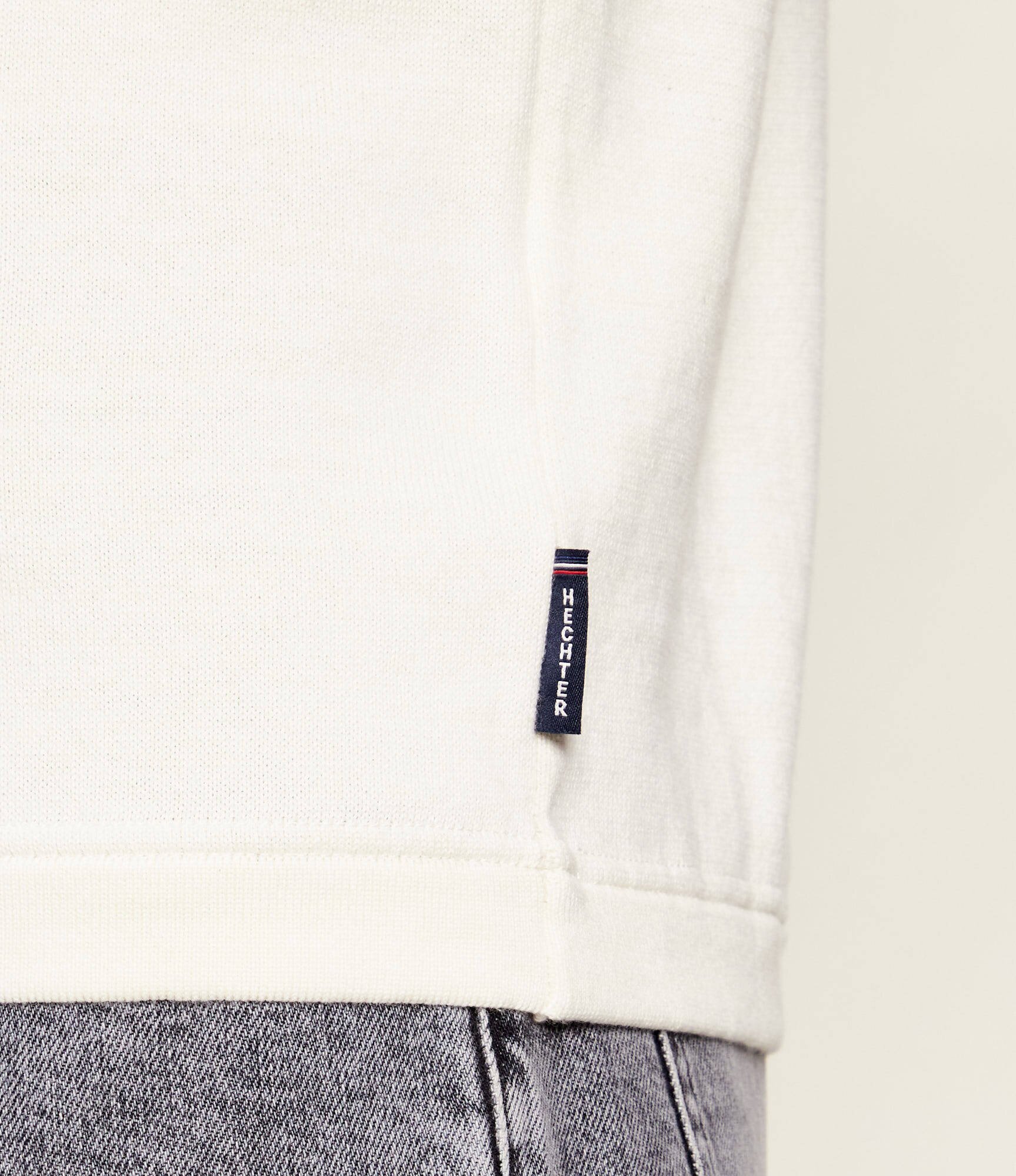 Hechter Paris Polo | regular fit cu adaos de mătase