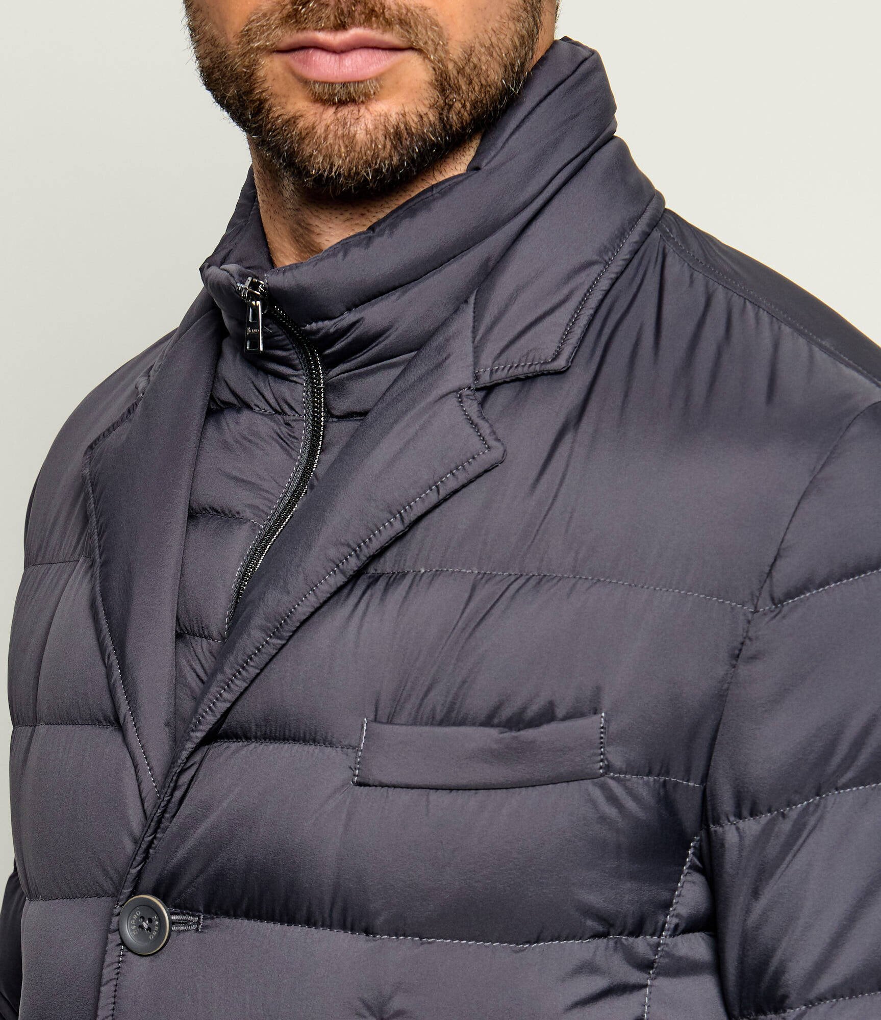 Herno Geacă de puf 2w1 | regular fit