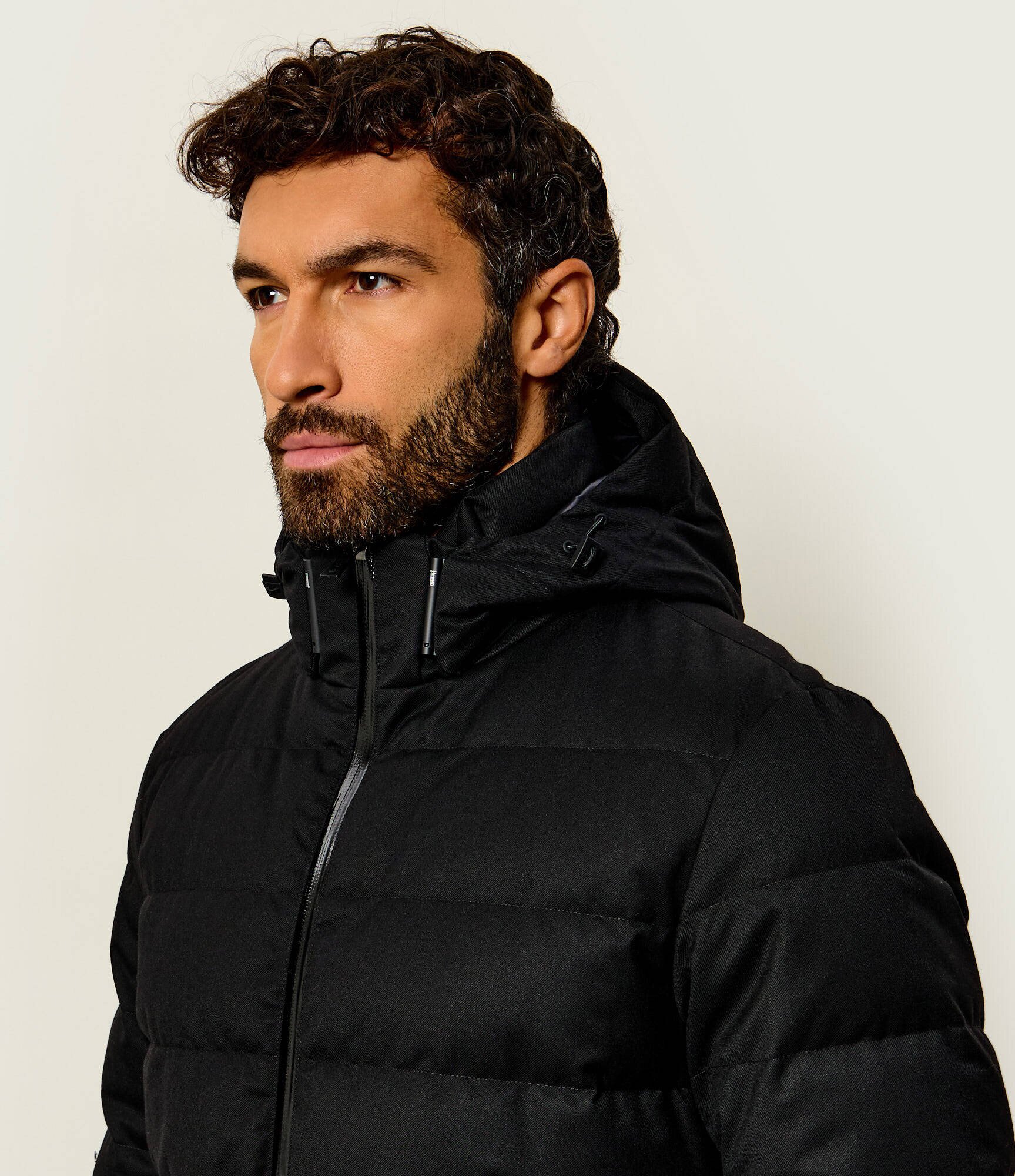 Herno Geacă de puf | regular fit cu adaos de lână