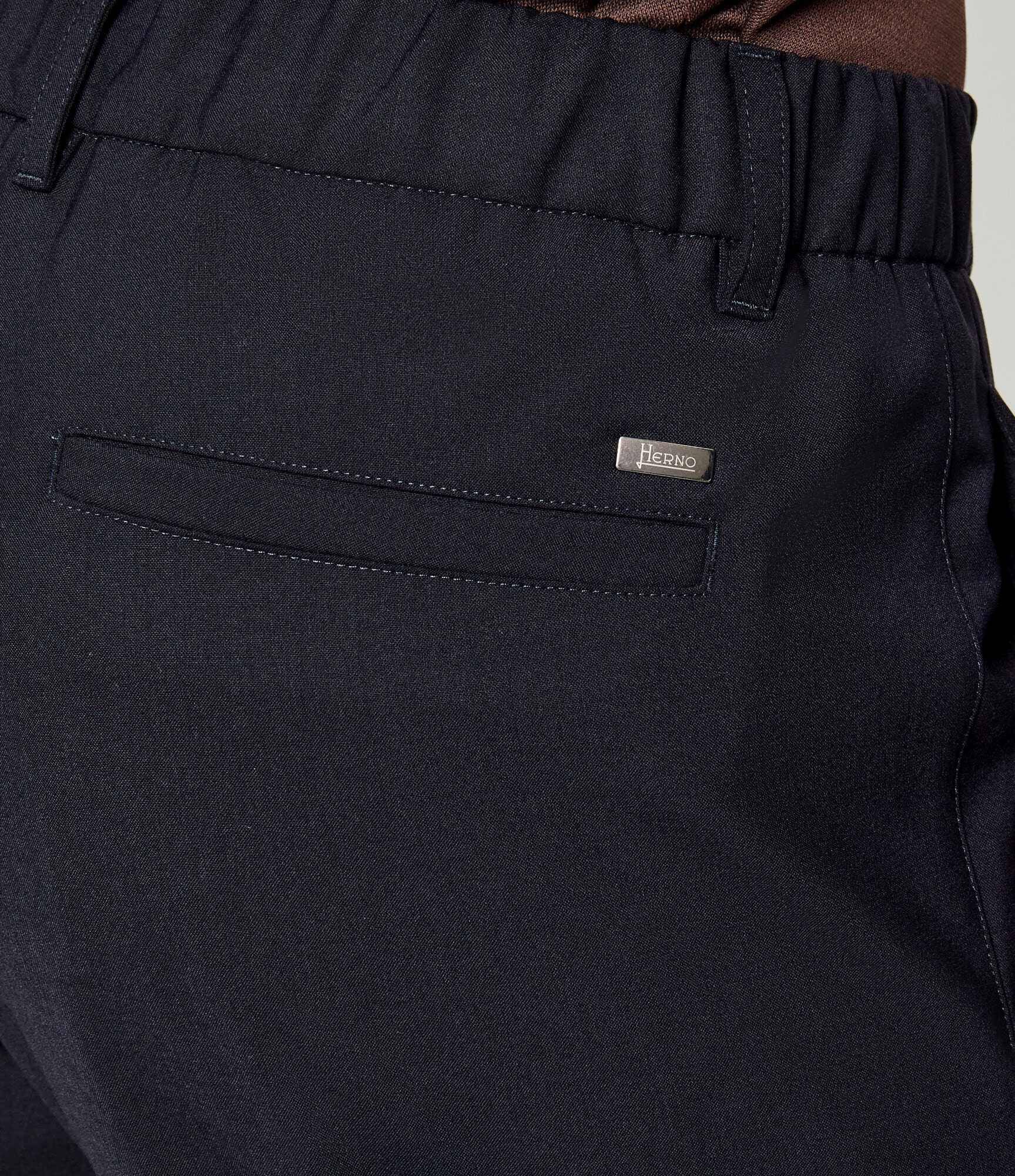 Herno Pantaloni | regular fit cu adaos de lână
