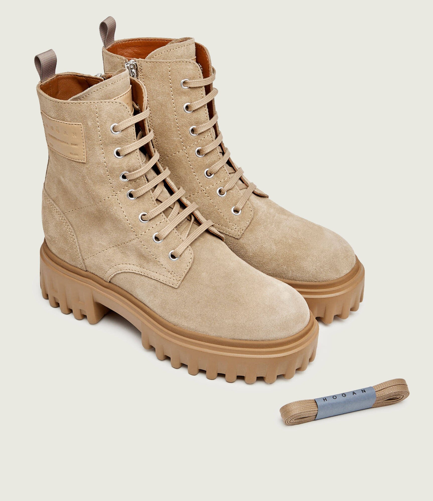 Hogan Botine H700 Tronchetto | piele întoarsă