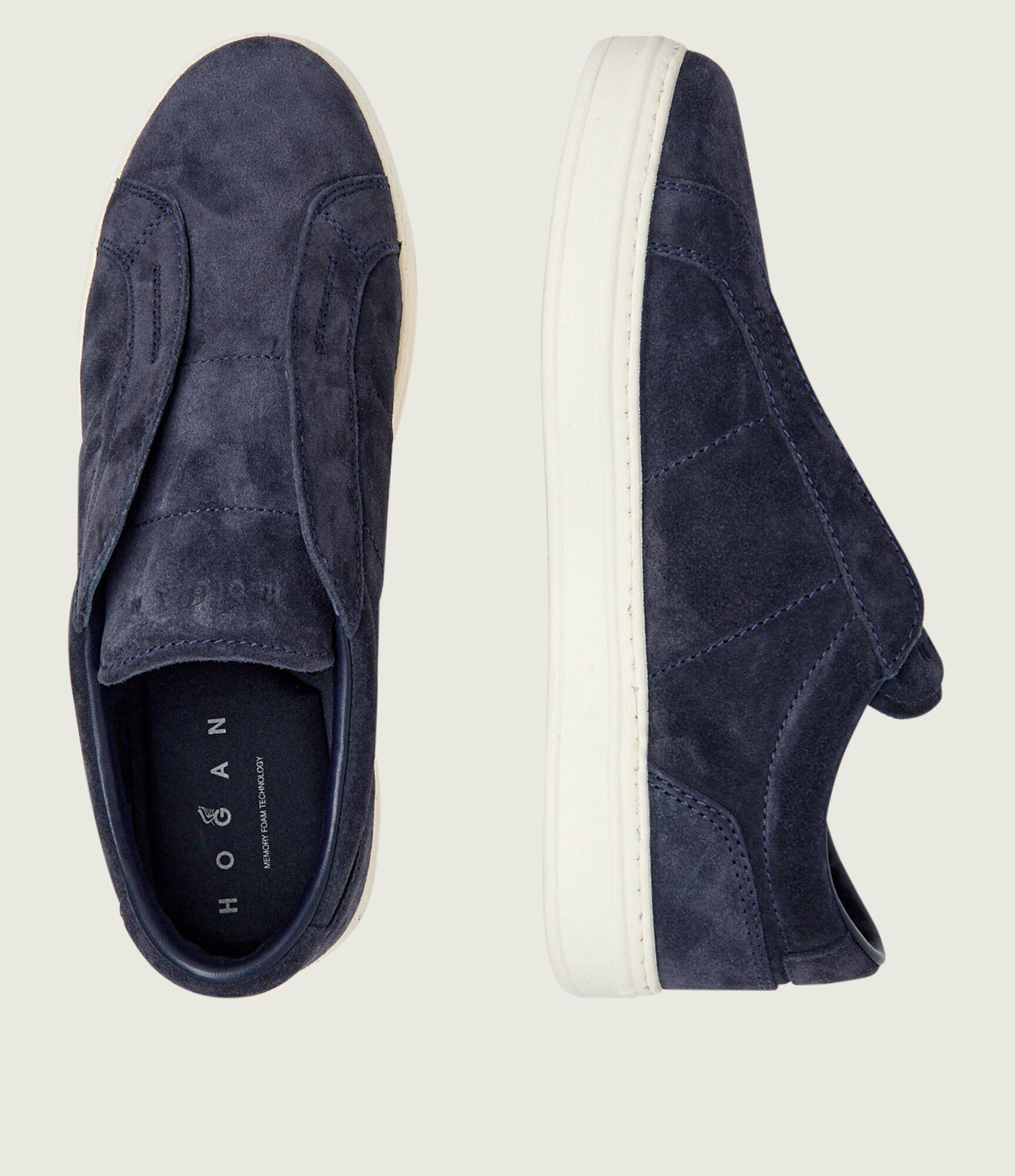 Hogan Slip on | piele întoarsă