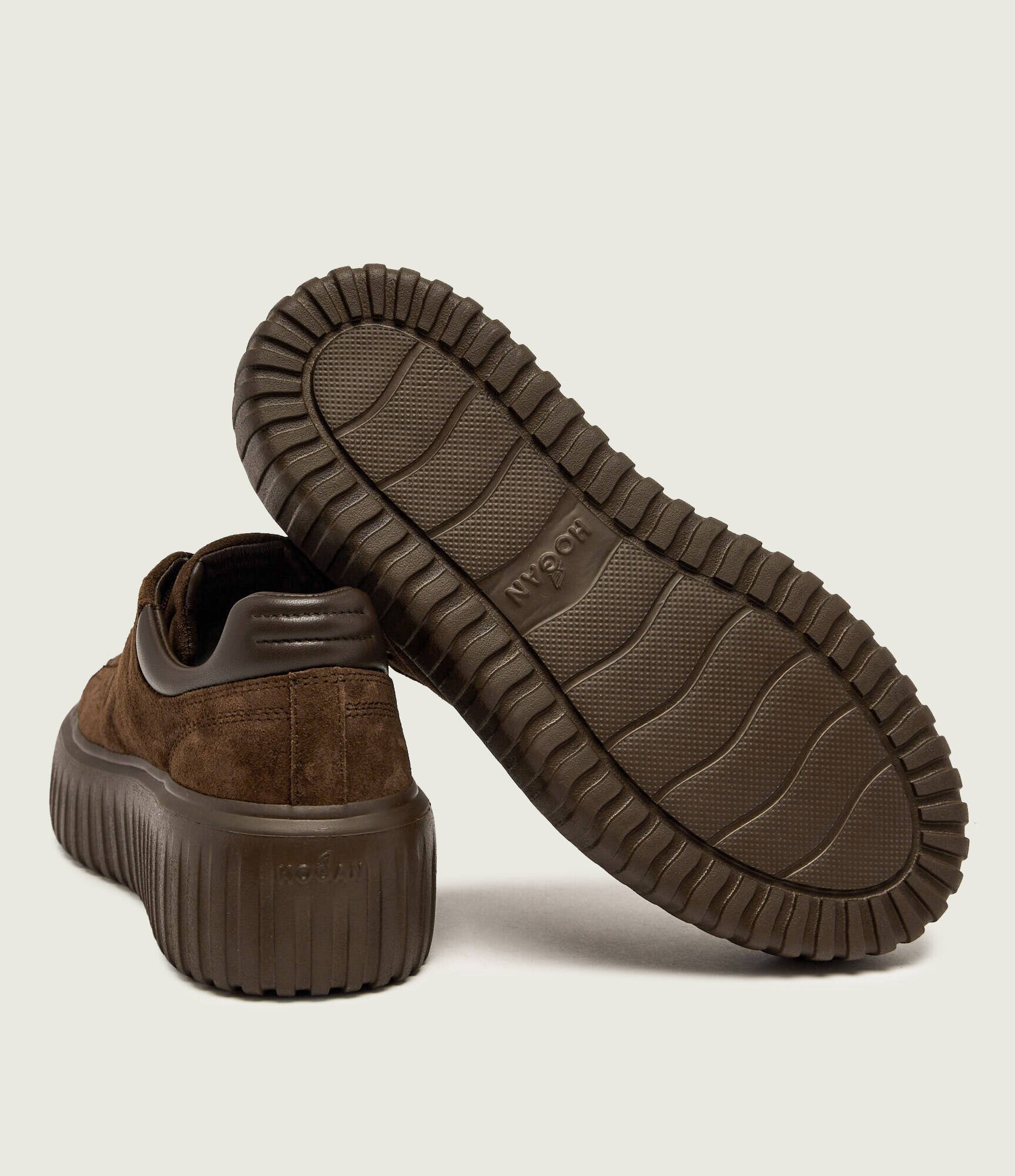Hogan Sneakers H-Stripes | piele întoarsă