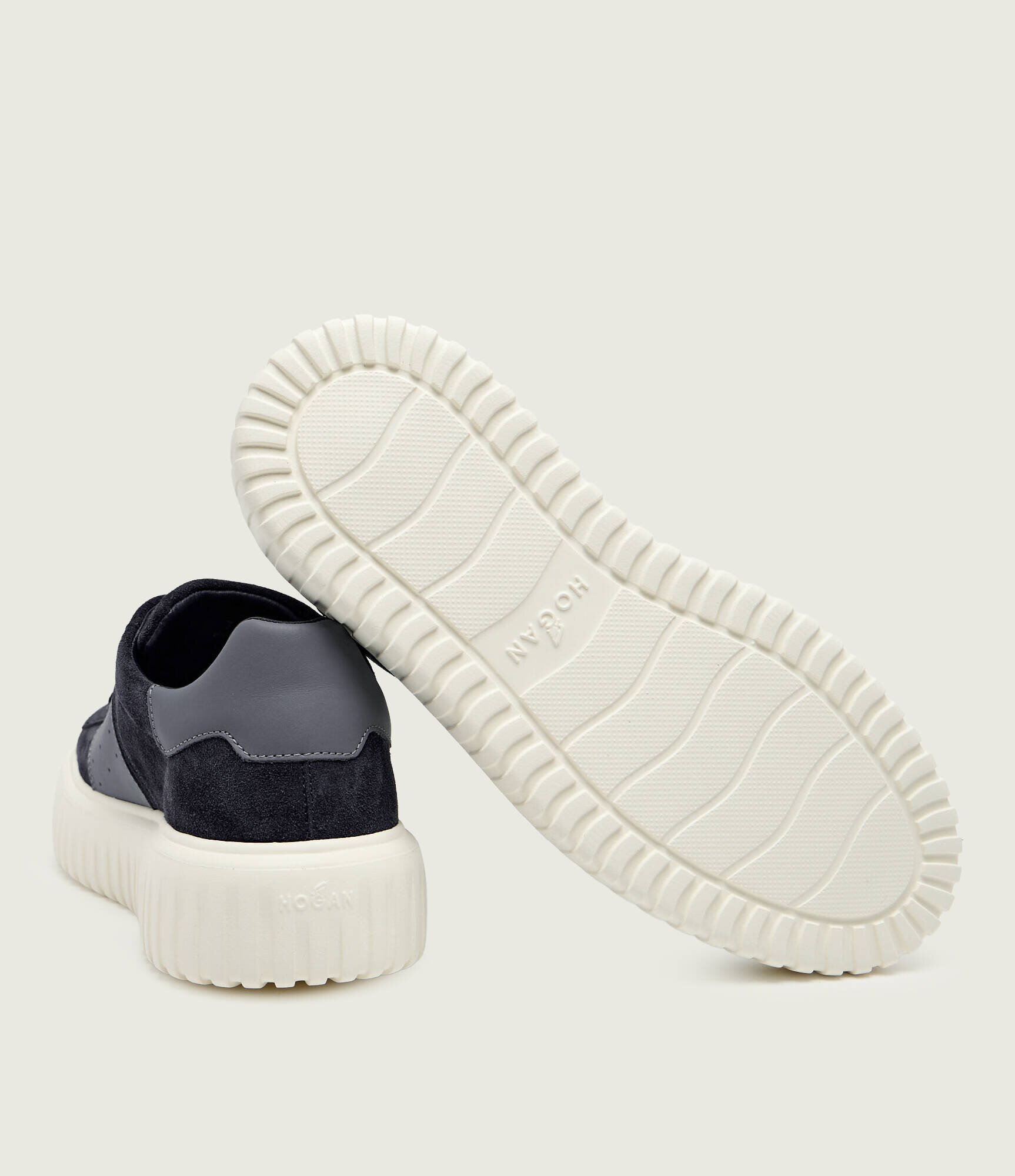 Hogan Sneakers H-STRIPES | piele întoarsă