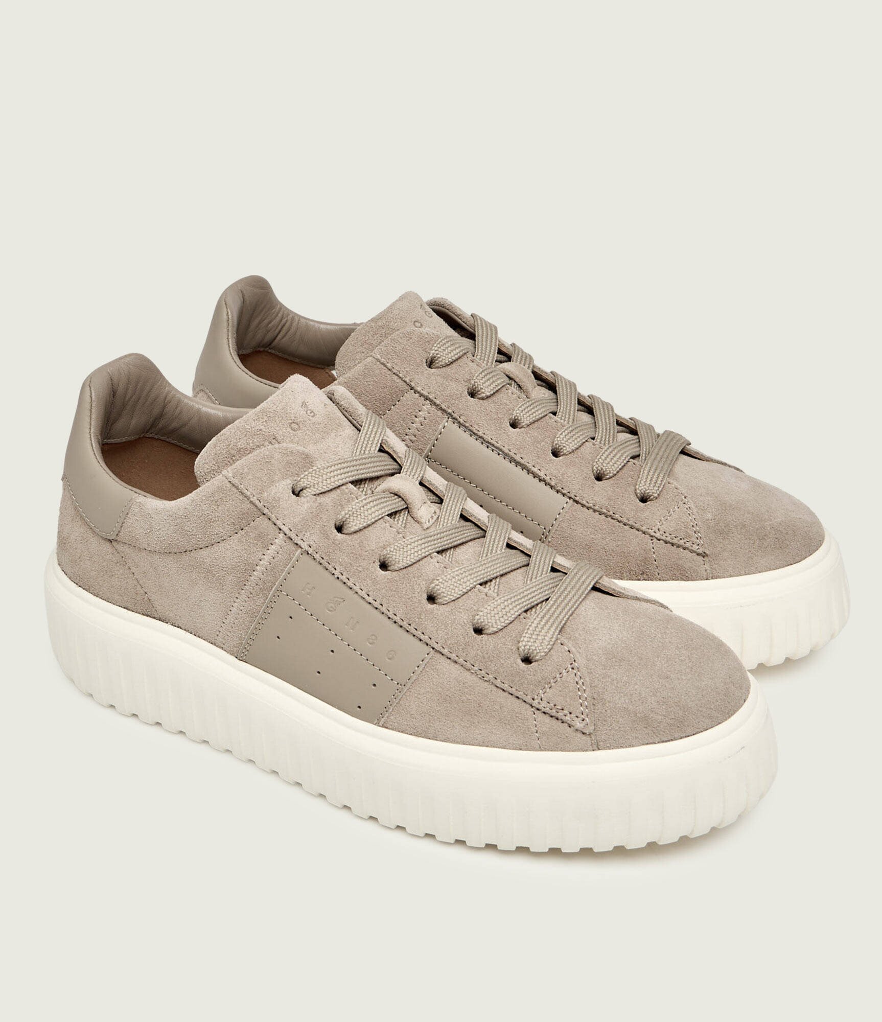 Hogan Sneakers H-STRIPES | piele întoarsă