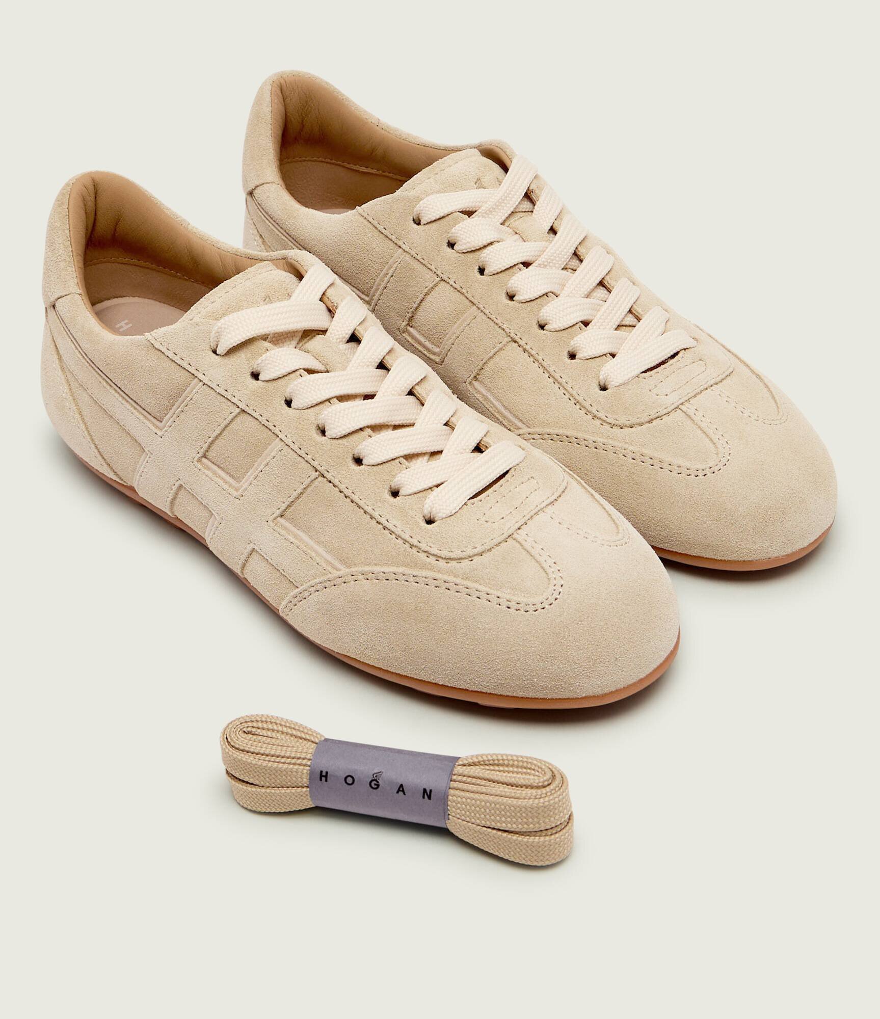 Hogan Sneakers H693 Olympia | piele întoarsă