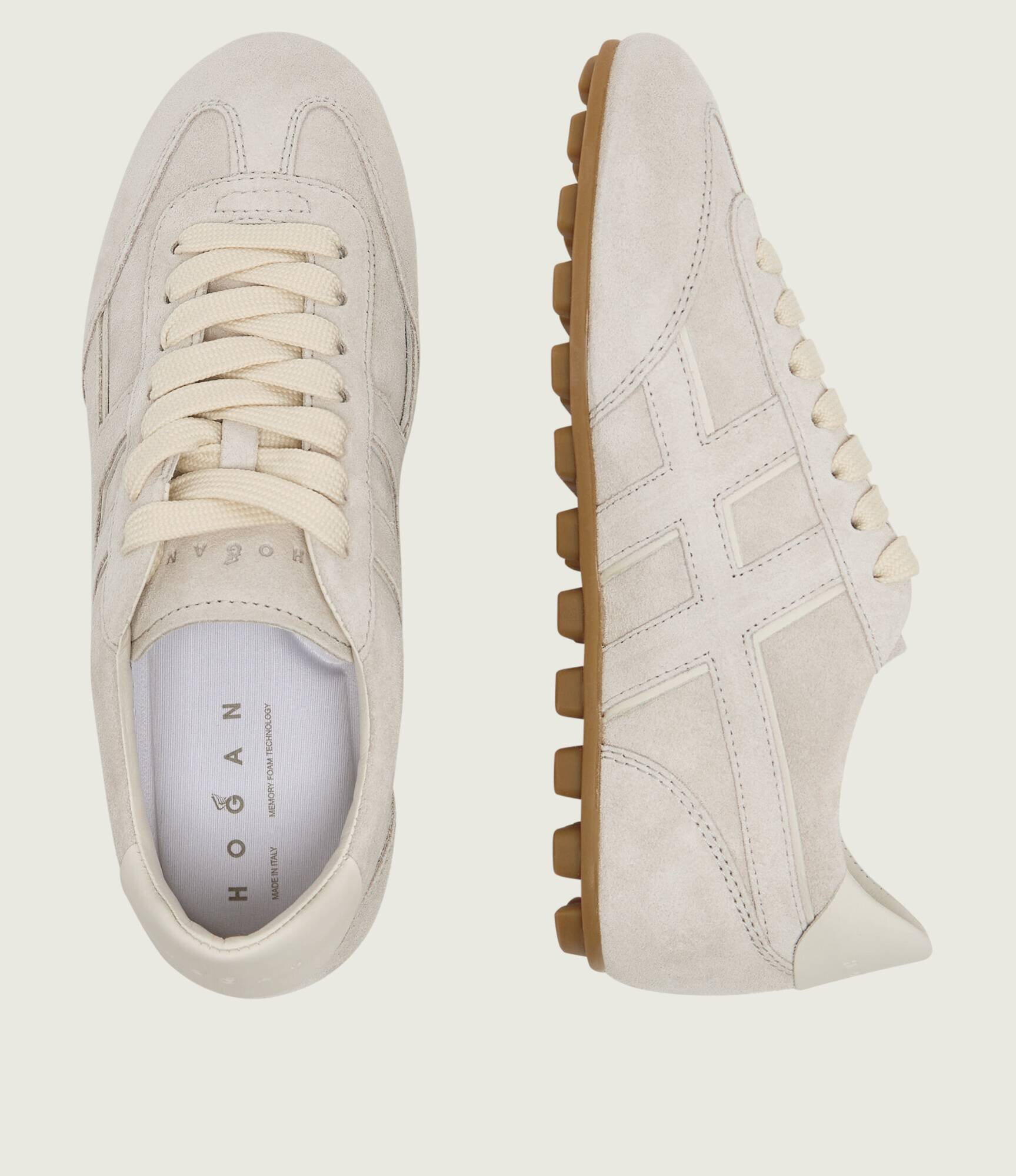 Hogan Sneakers H693 Olympia | piele întoarsă