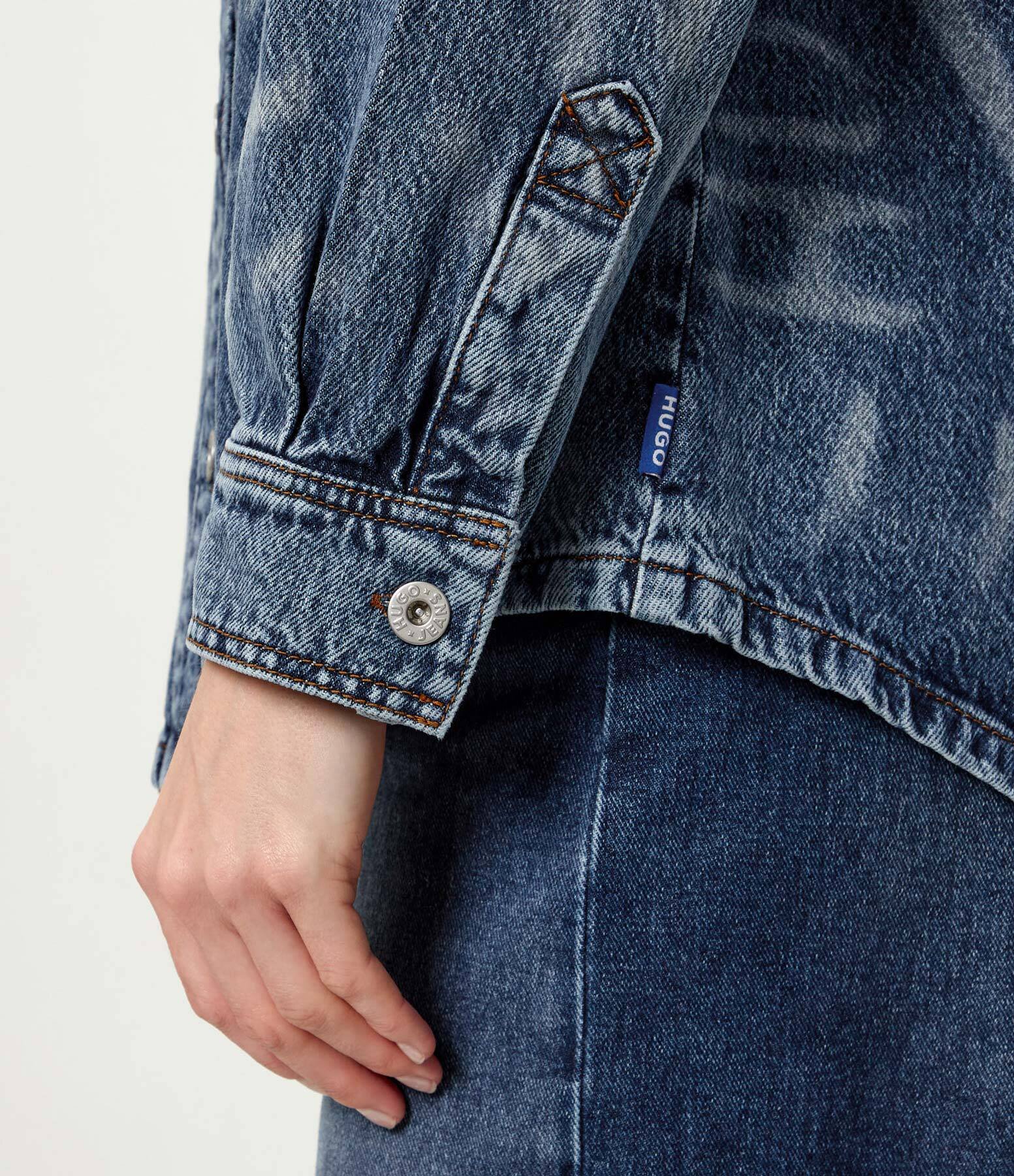 HUGO Blue De blugi cămașă Garesa_4_B | Oversize fit
