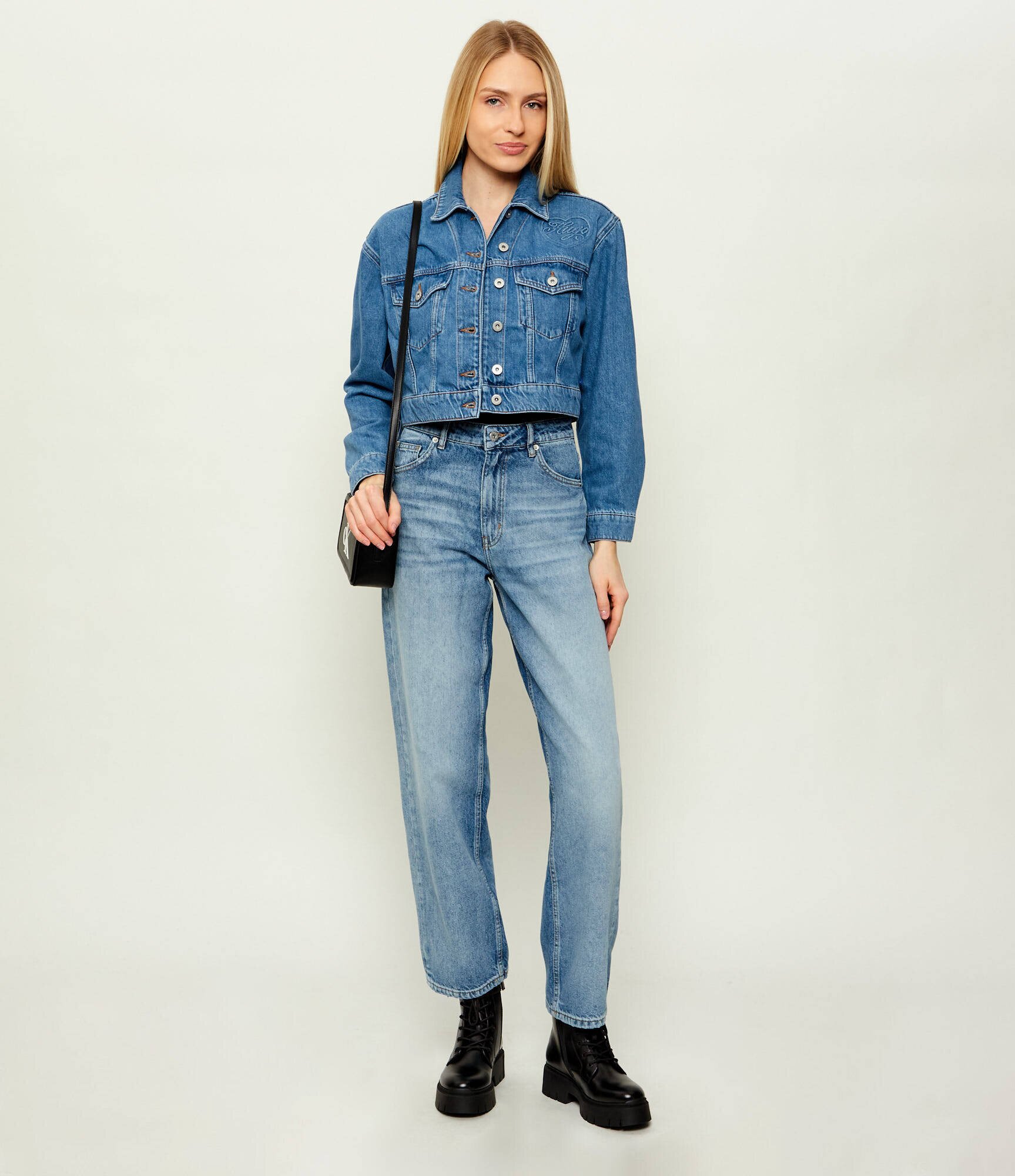HUGO Blue De blugi geacă Galatea_B | Cropped Fit