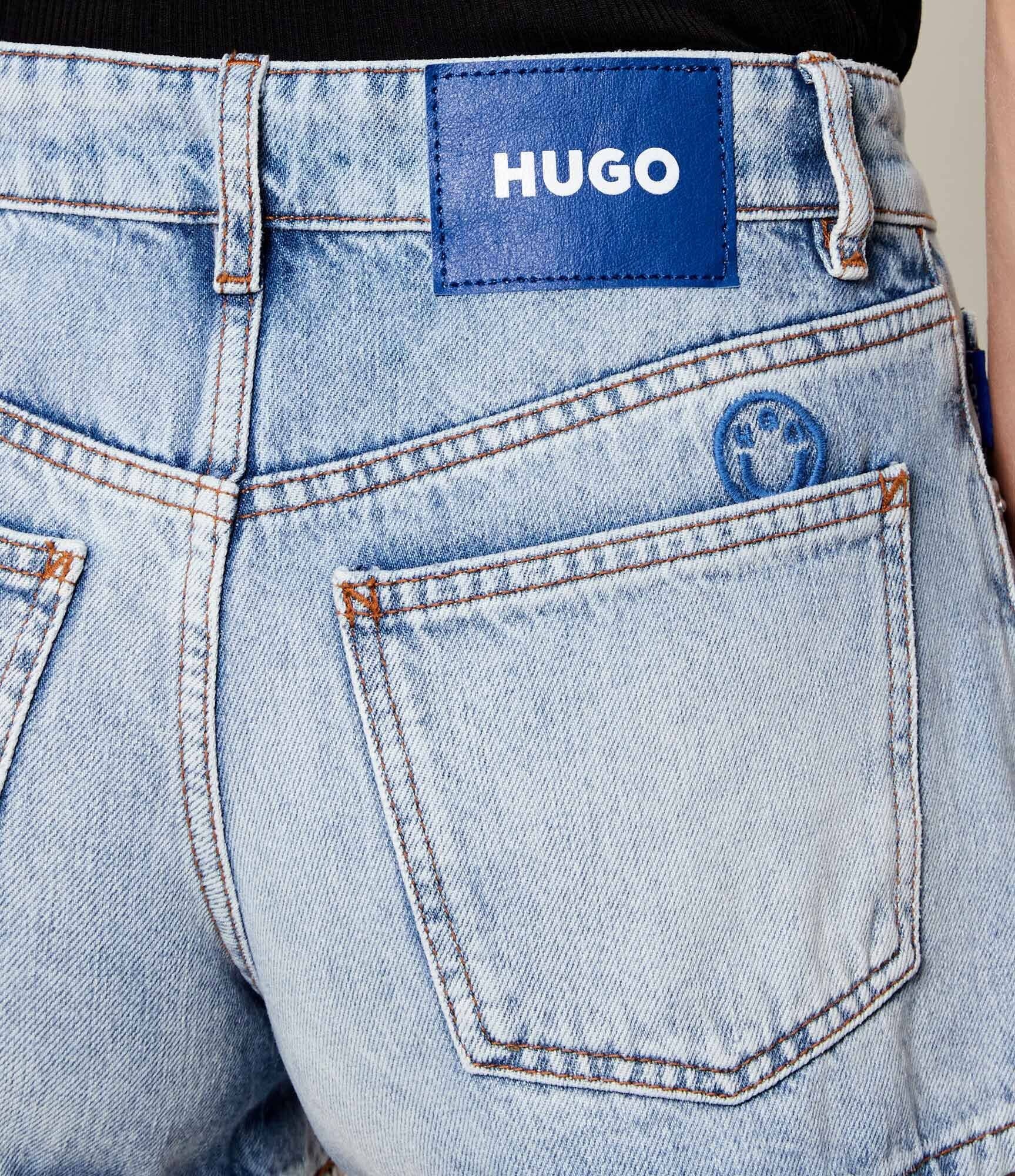 HUGO Blue De blugi pantaloni scurți Galimon_B | regular fit