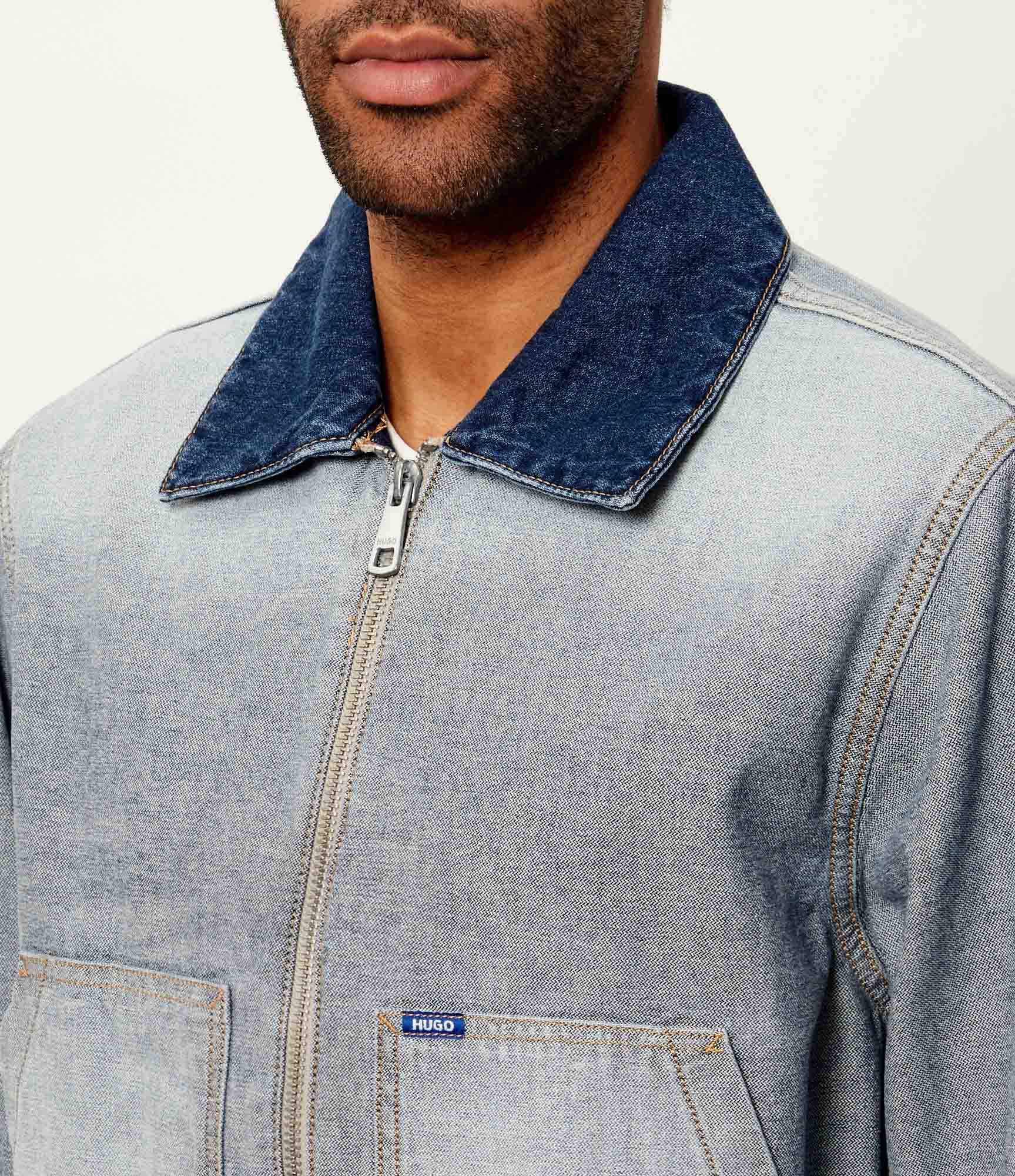 HUGO Blue Geacă de blug Talian | regular fit