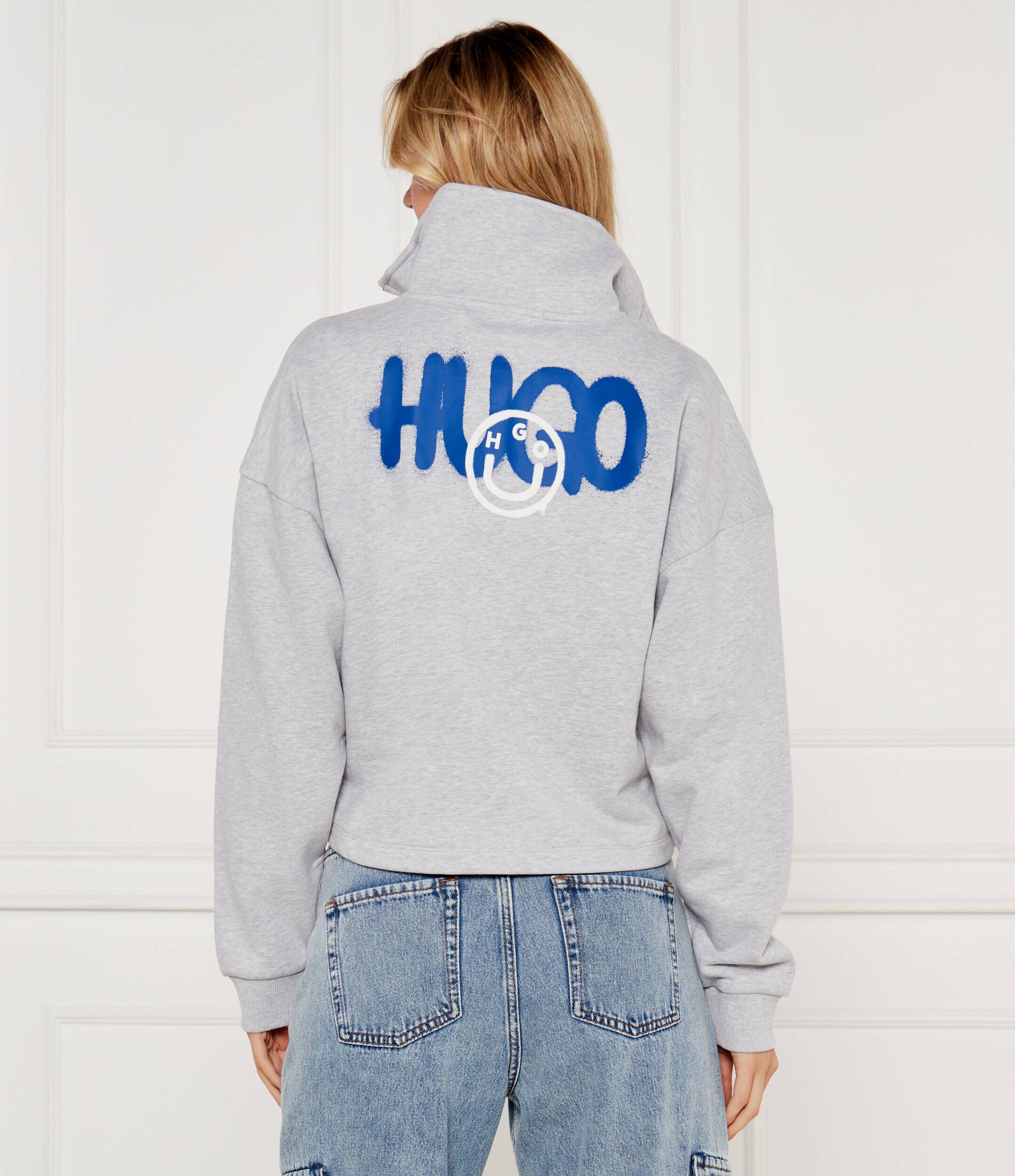 HUGO Blue Hanorac DAHANNA | Oversize fit
