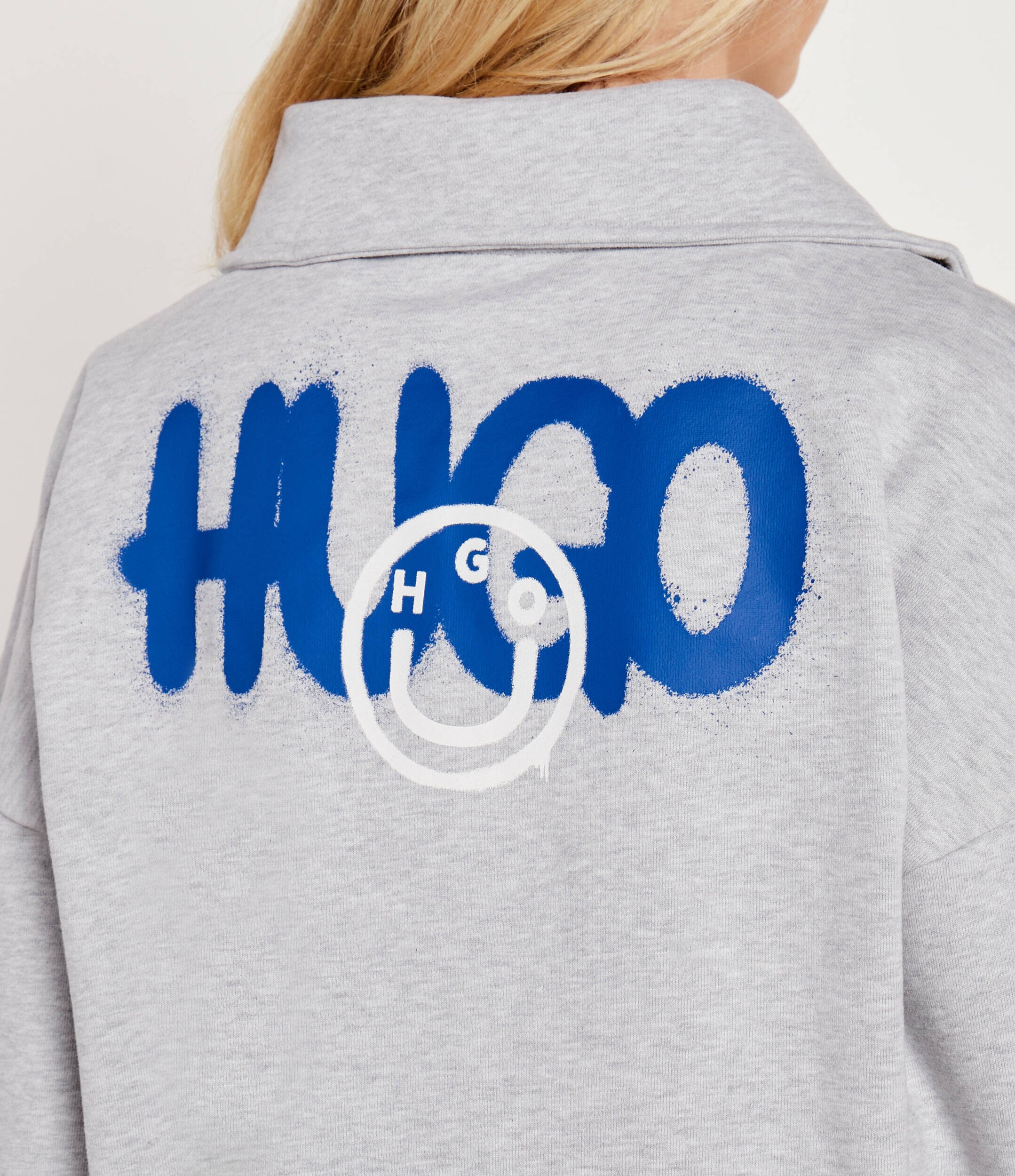 HUGO Blue Hanorac DAHANNA | Oversize fit