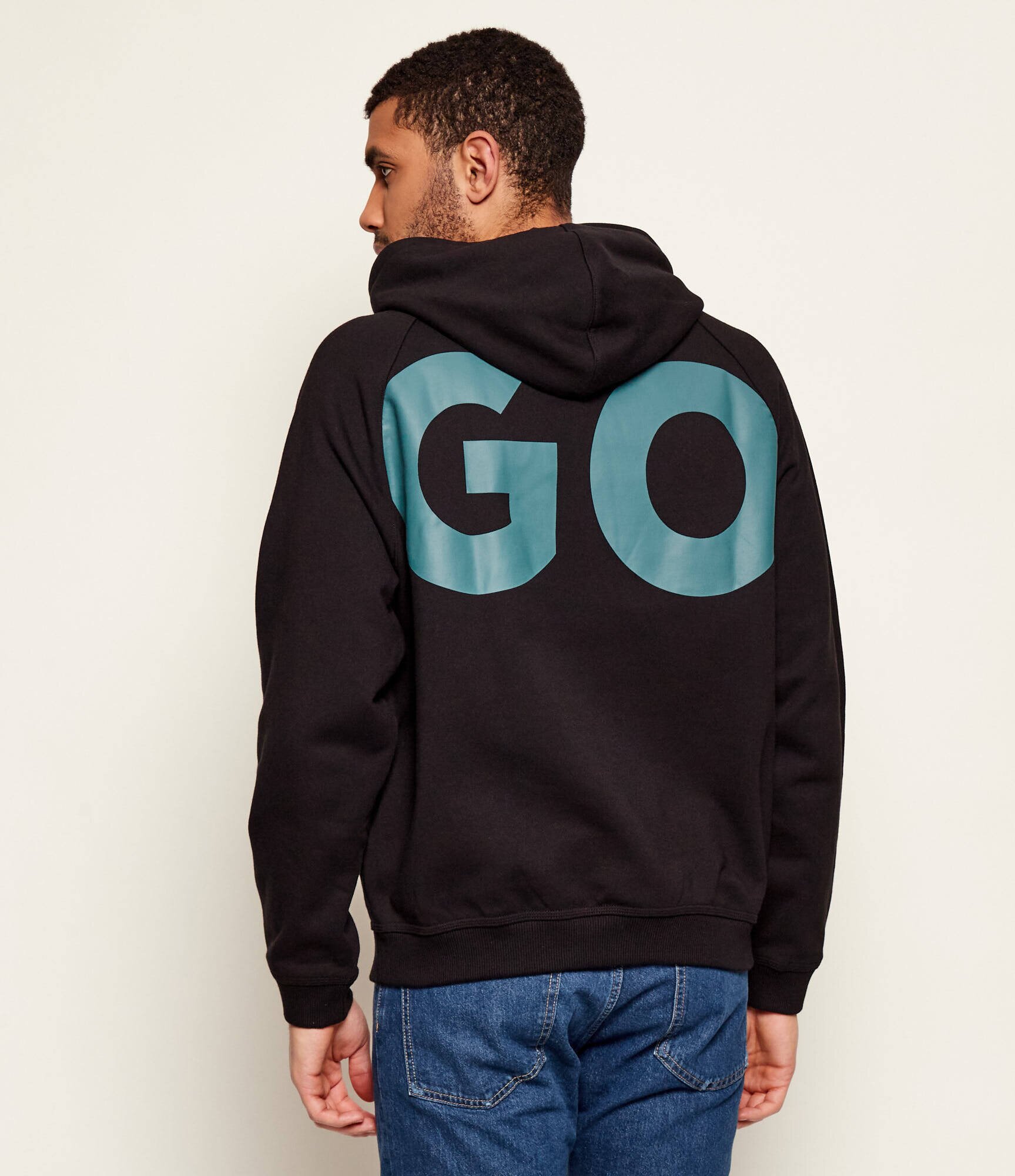 HUGO Blue Hanorac Nalfhood | Relaxed fit