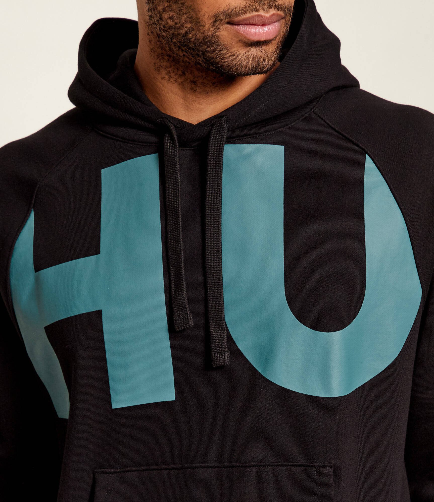 HUGO Blue Hanorac Nalfhood | Relaxed fit