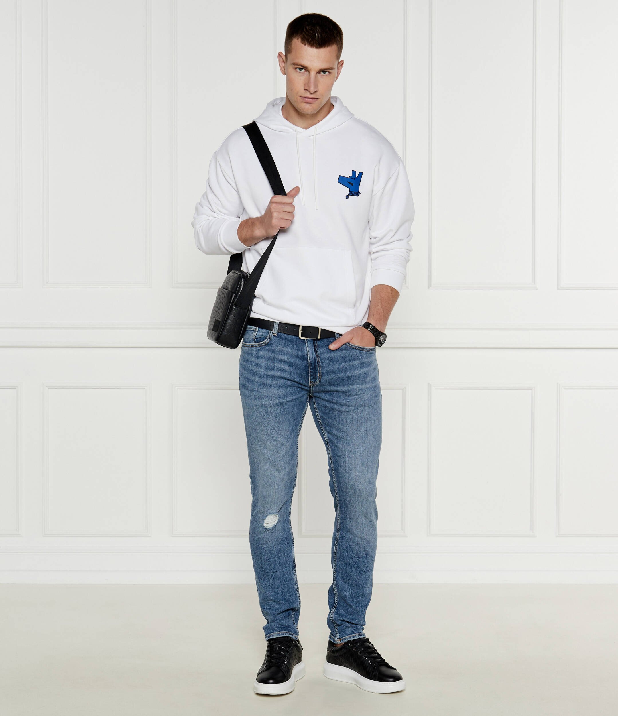 HUGO Blue Hanorac Nallico | Regular Fit
