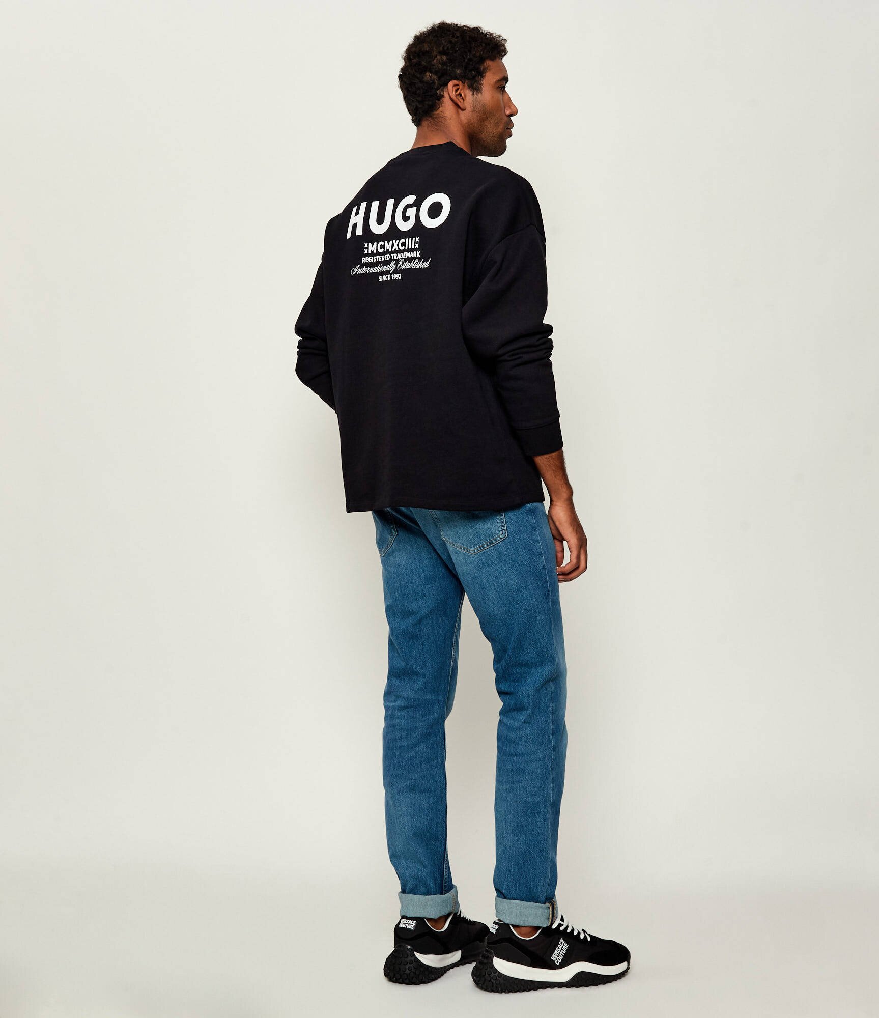 HUGO Blue Hanorac Naviu | Loose fit