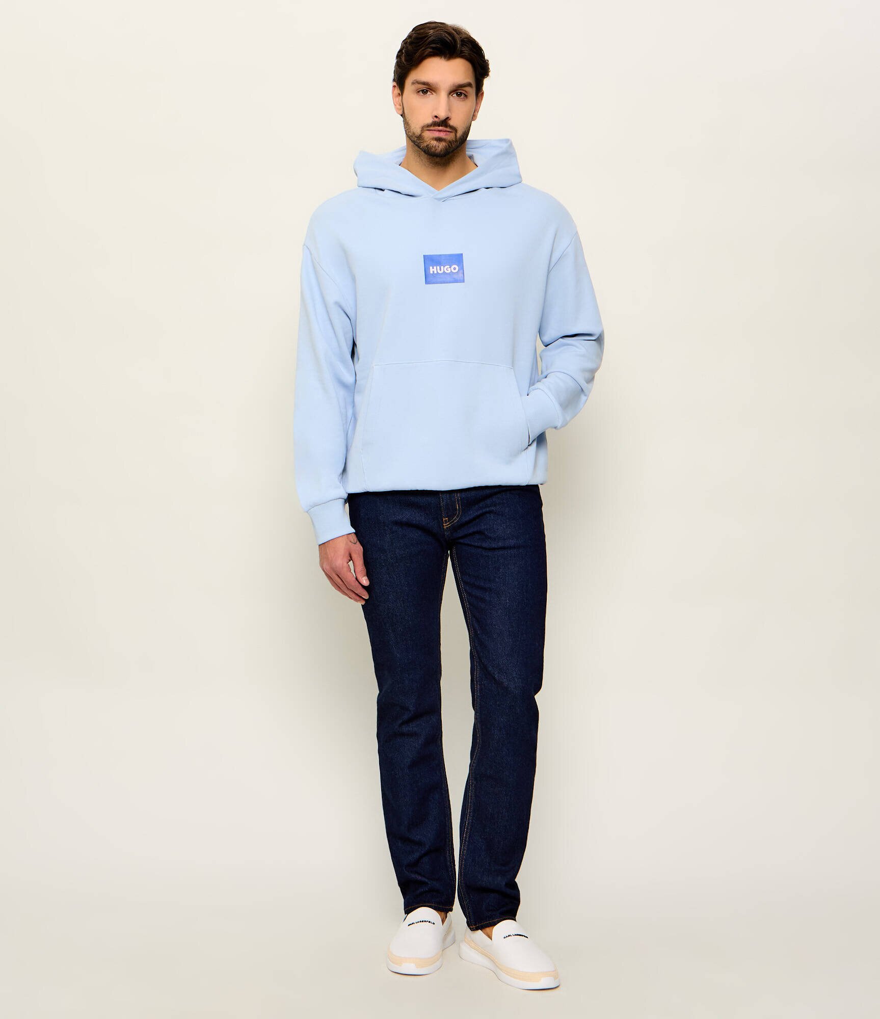 HUGO Blue Hanorac Nayohood | Relaxed fit