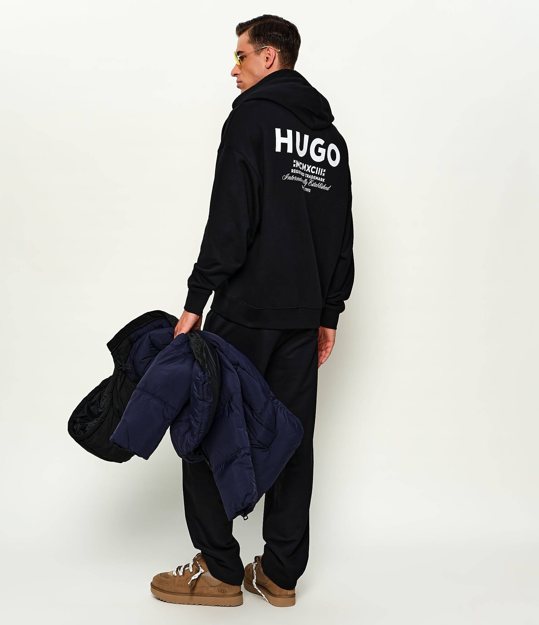 HUGO Blue Hanorac Nazardo | Loose fit