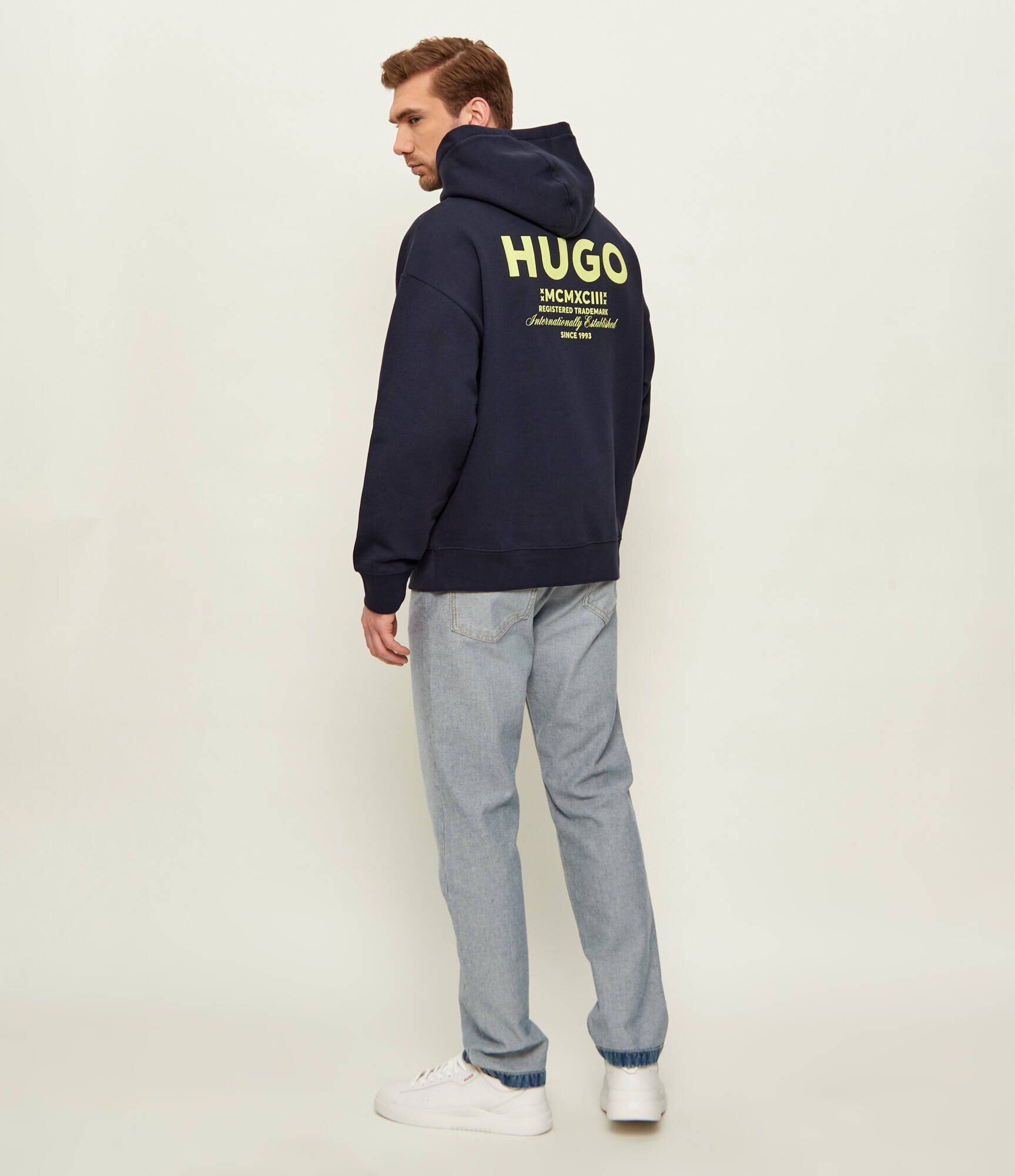 HUGO Blue Hanorac Nazardo | Loose fit