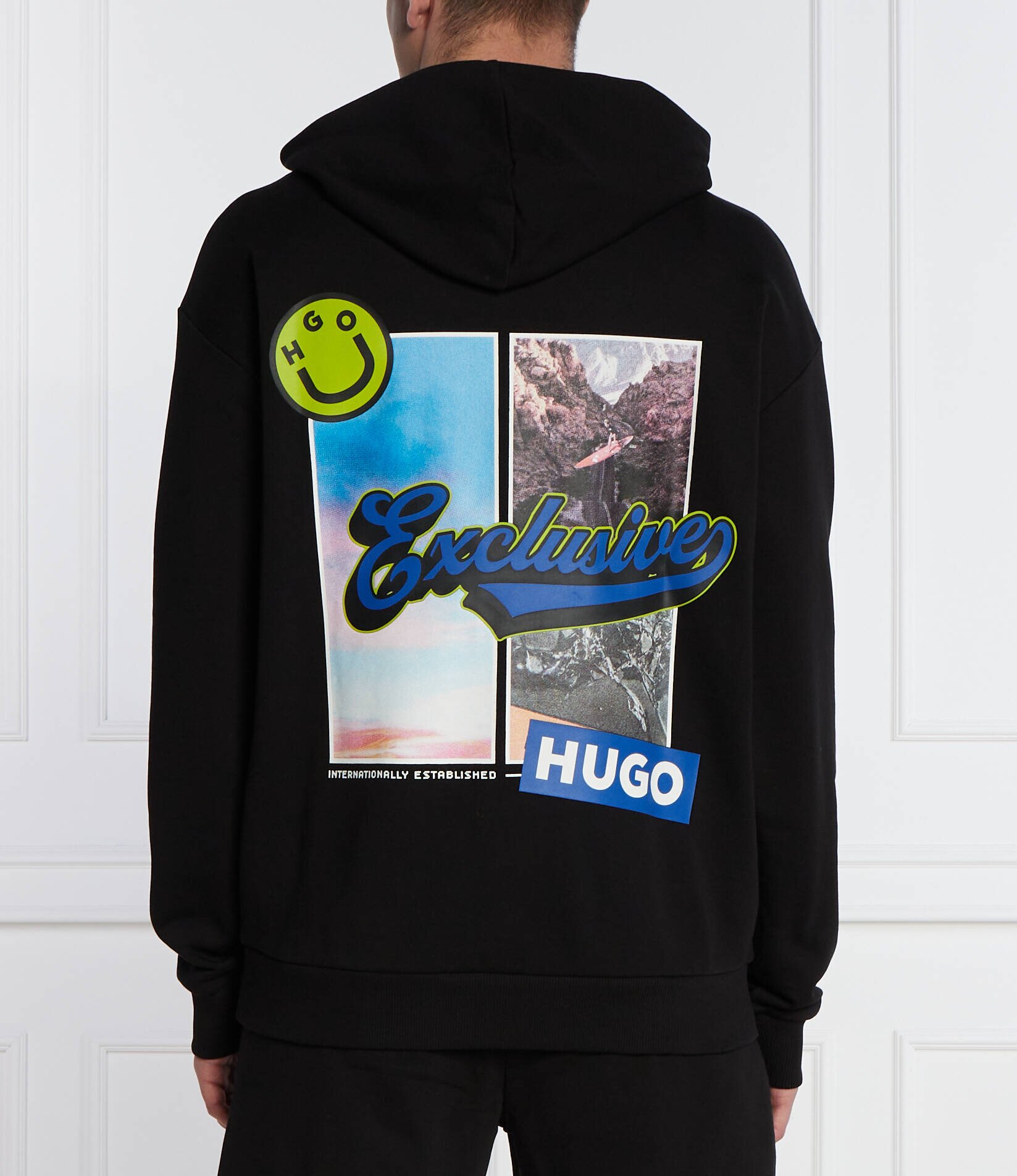HUGO Blue Hanorac Nerrain | Regular Fit