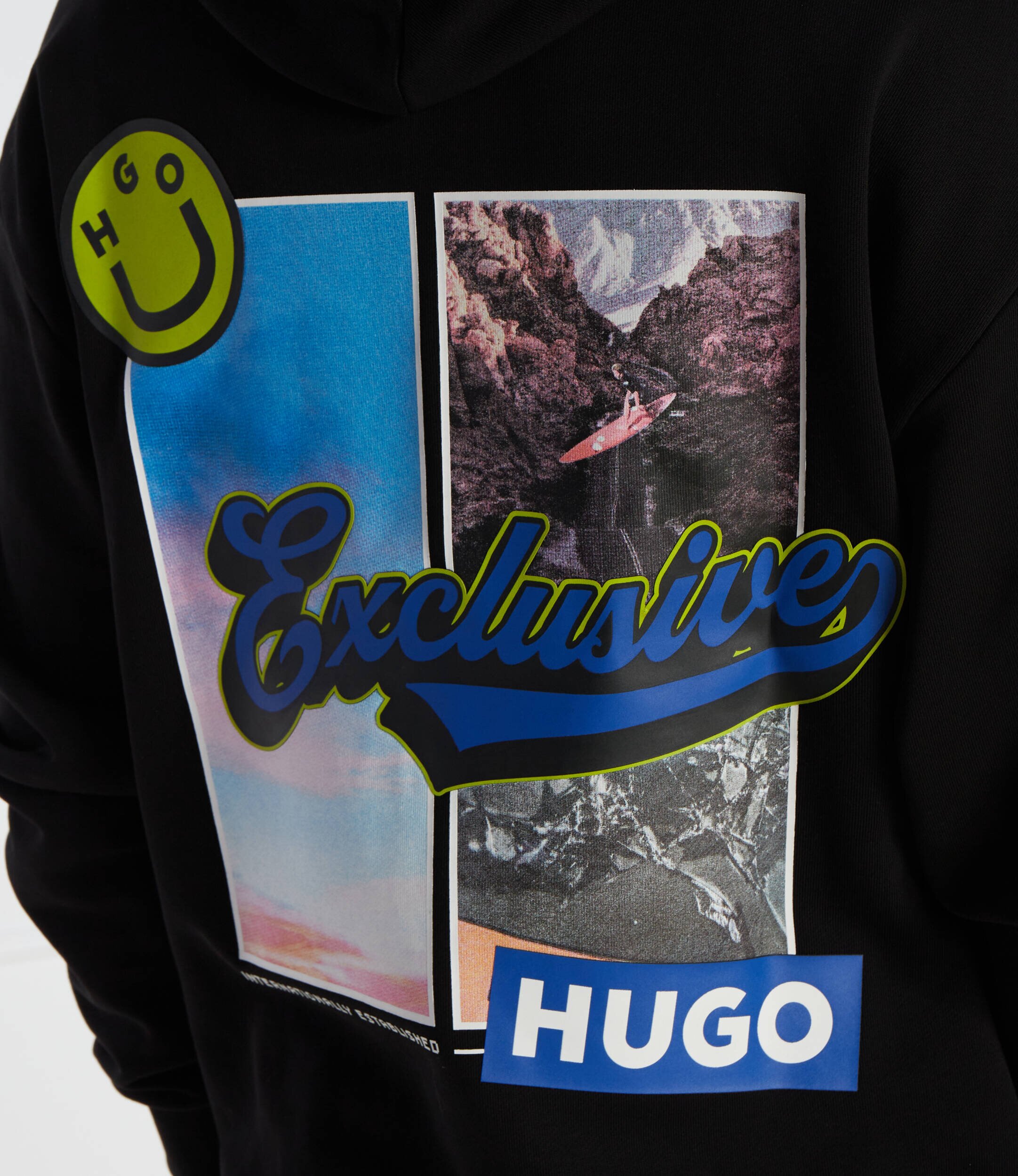 HUGO Blue Hanorac Nerrain | Regular Fit