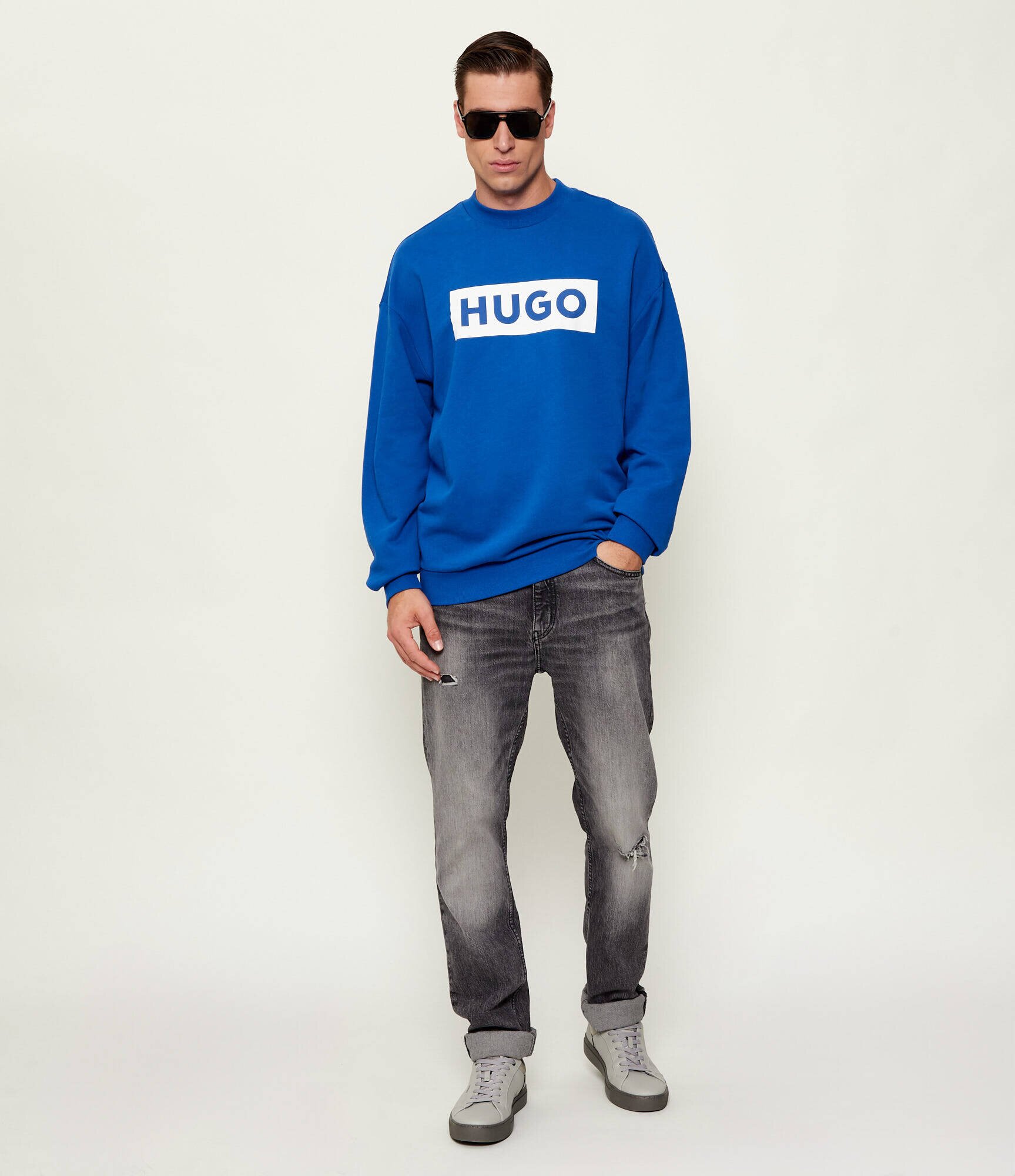 HUGO Blue Hanorac Niero | Loose fit