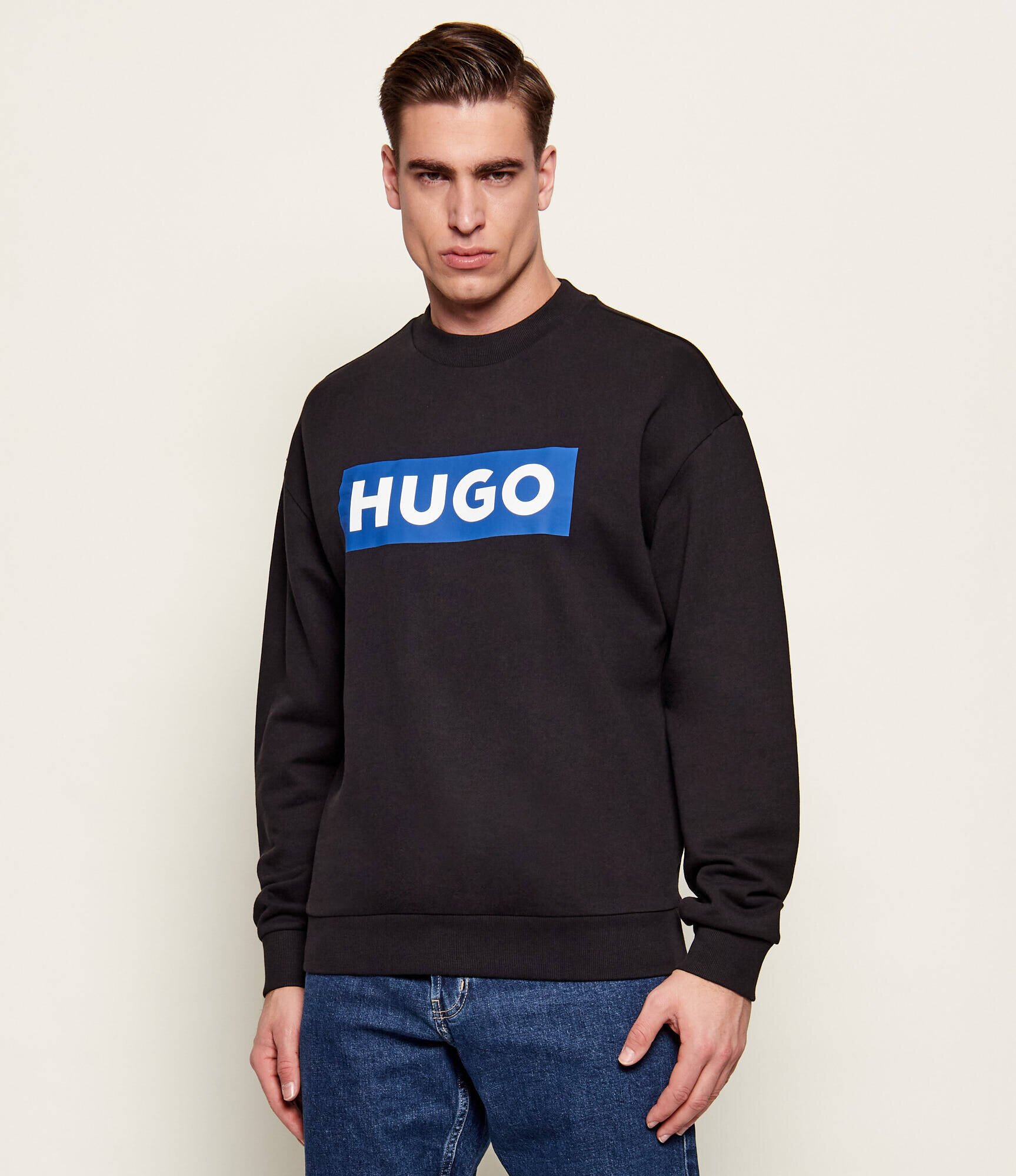 HUGO Blue Hanorac Niero | Loose fit