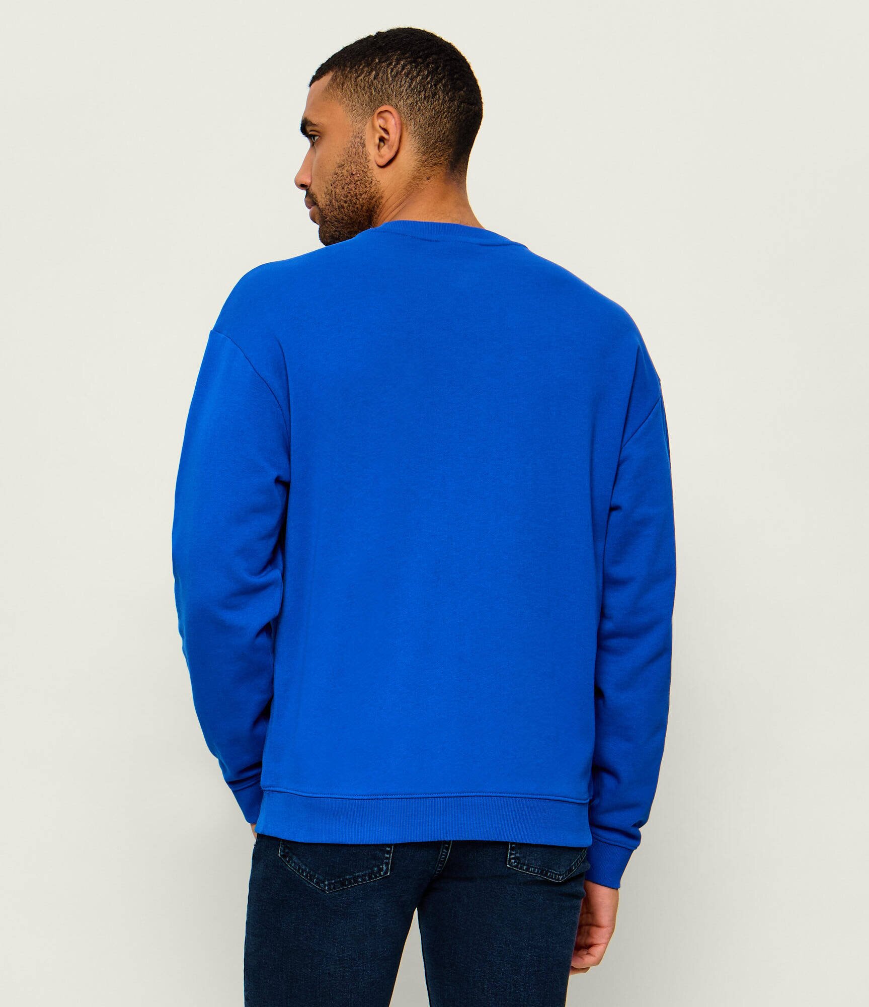 HUGO Blue Hanorac Norocrew | regular fit