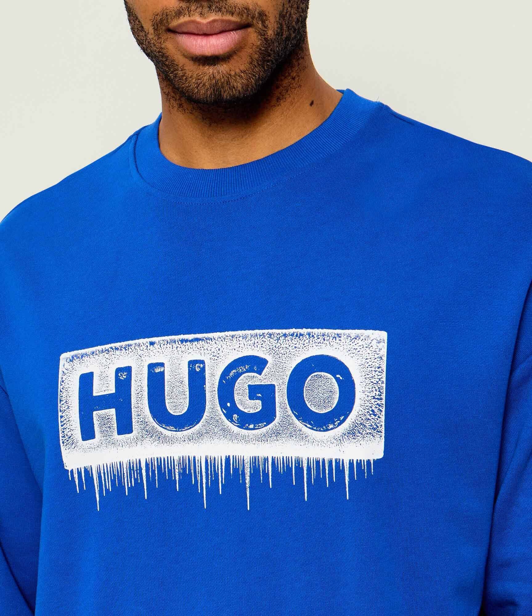 HUGO Blue Hanorac Norocrew | regular fit
