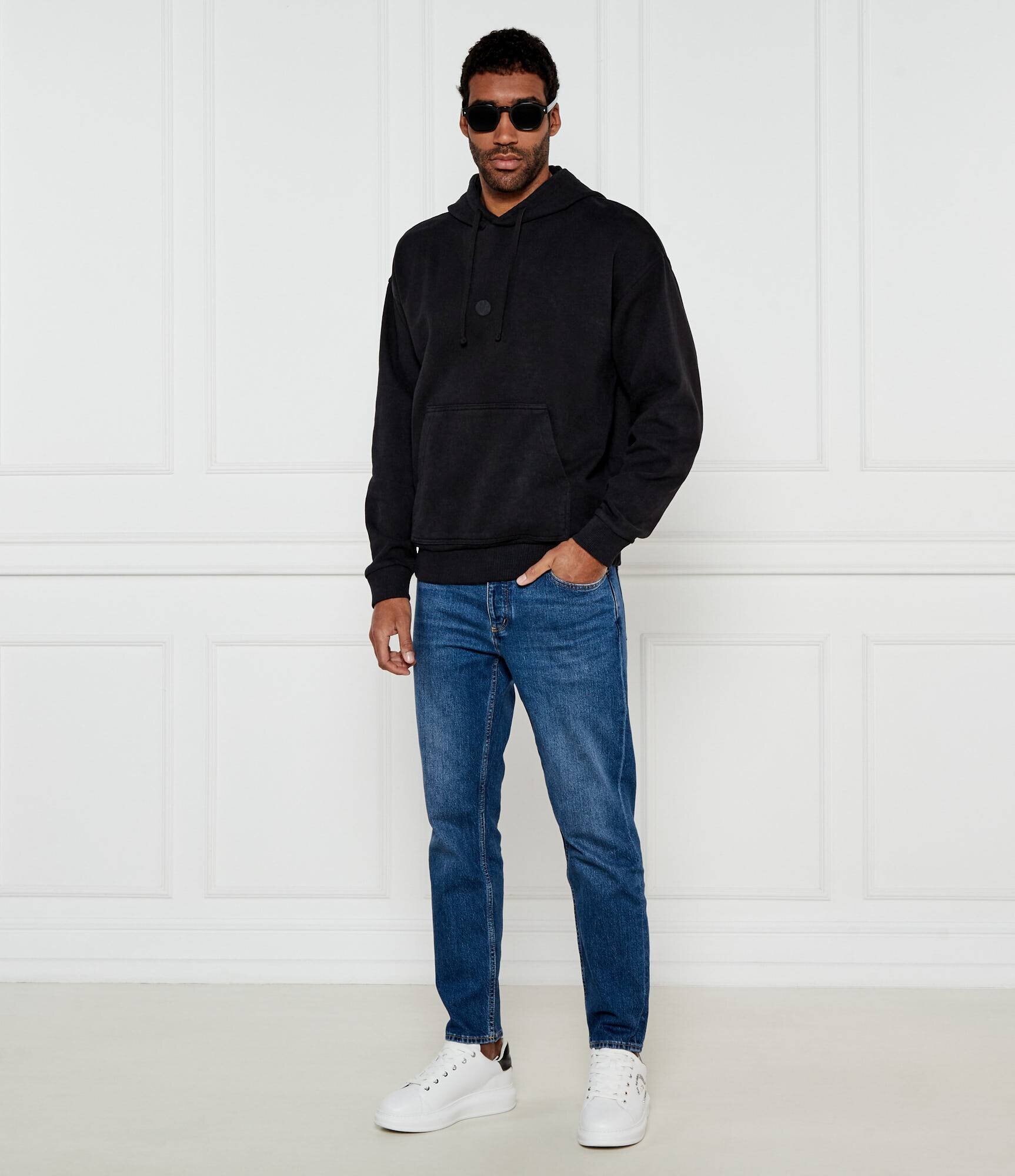HUGO Blue Hanorac Nuwinto | Loose fit