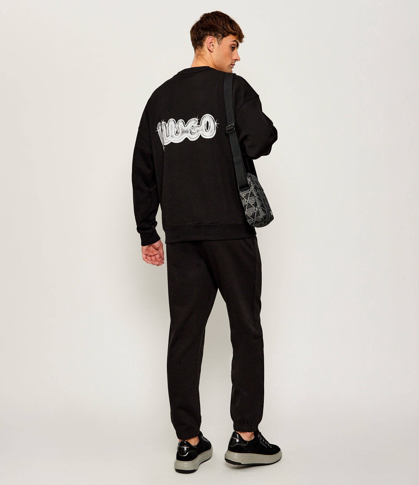 HUGO Blue Hanorac Nyrocrew | Relaxed fit