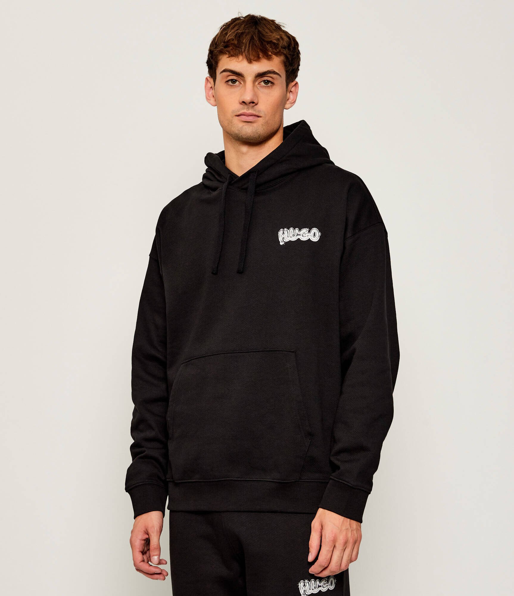 HUGO Blue Hanorac Nyrohood | Loose fit