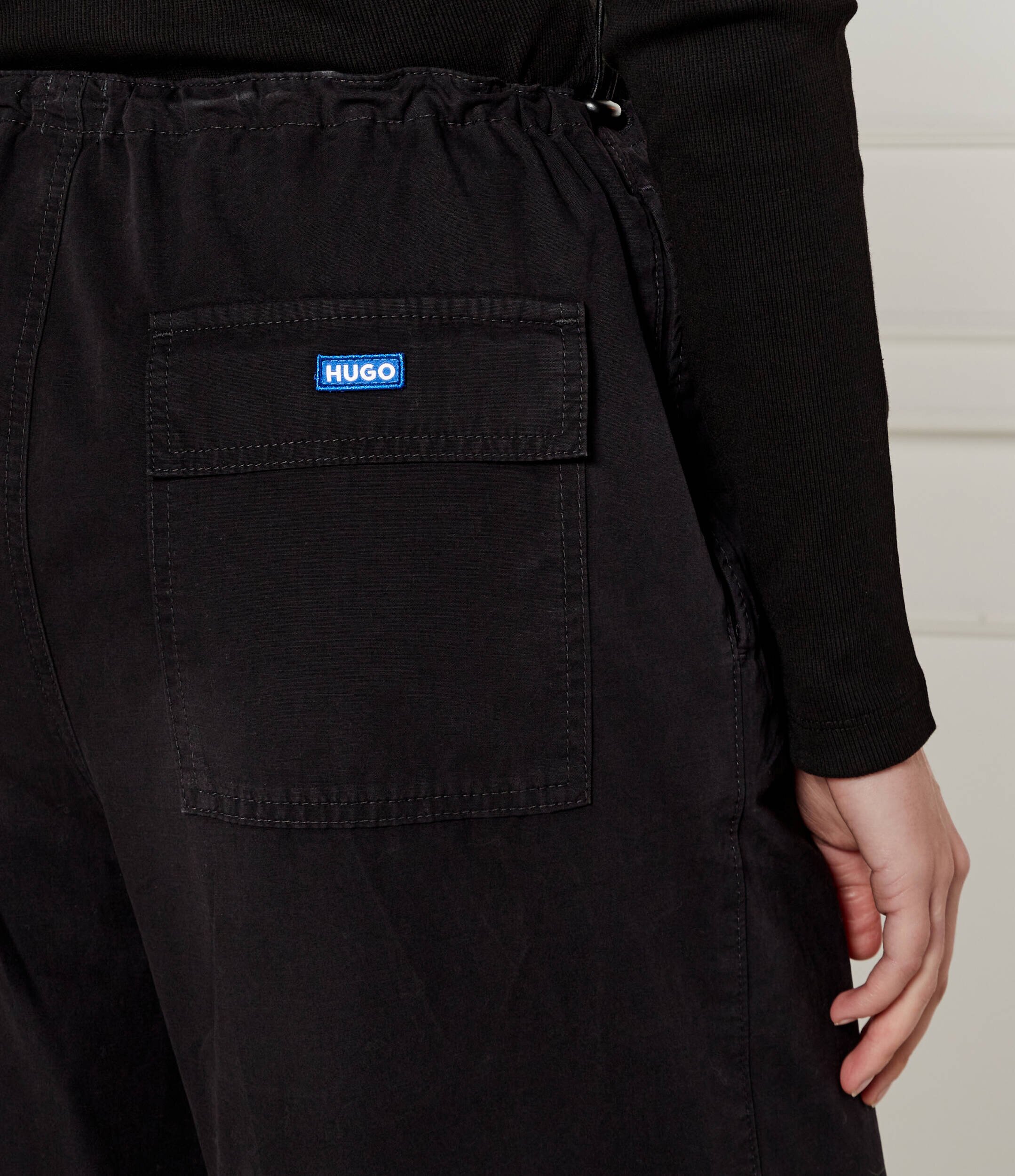 HUGO Blue Joggers Hafisa-1-D_B | Loose fit