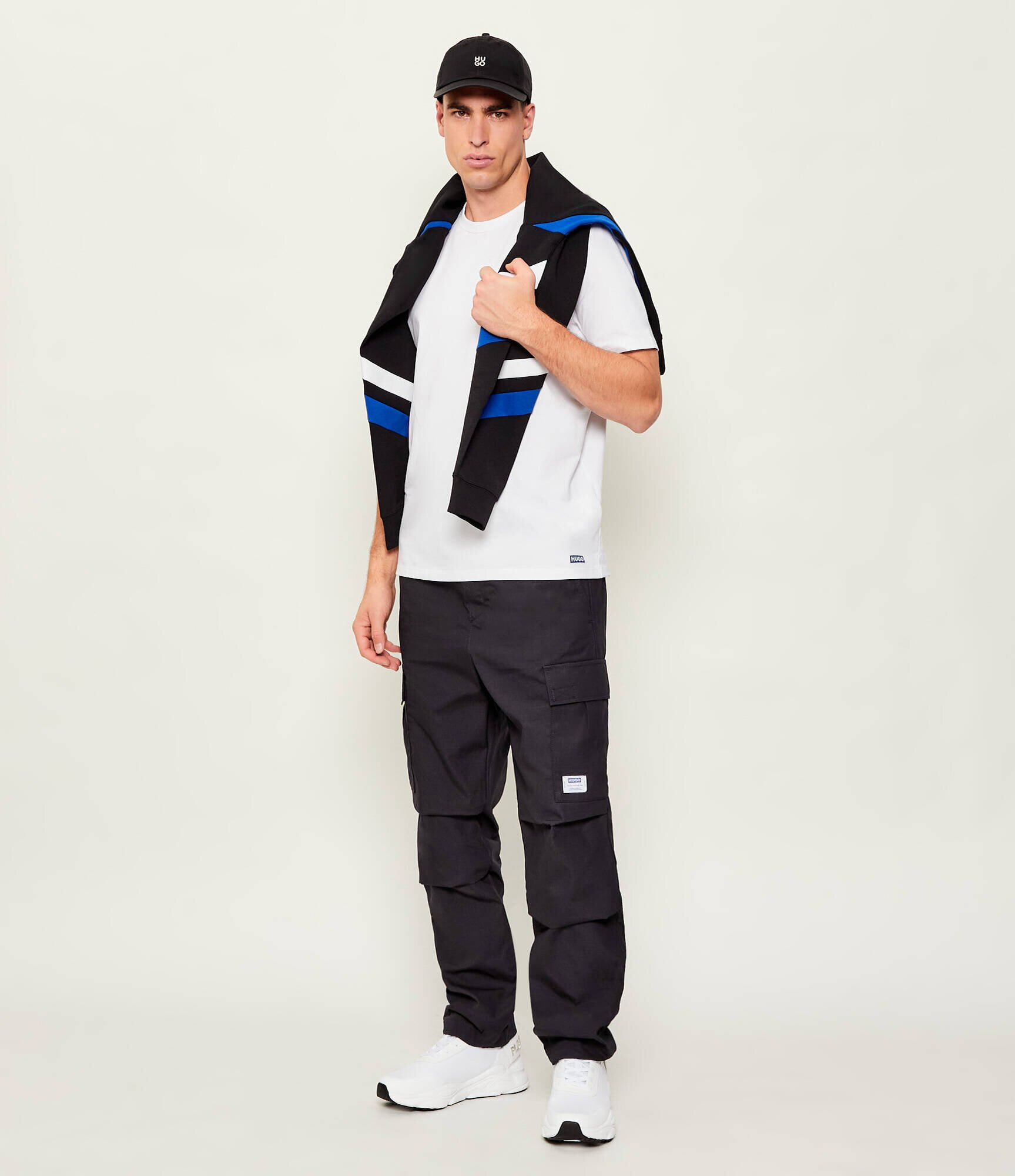HUGO Blue Pantaloni cargo Gadic242 | Relaxed fit