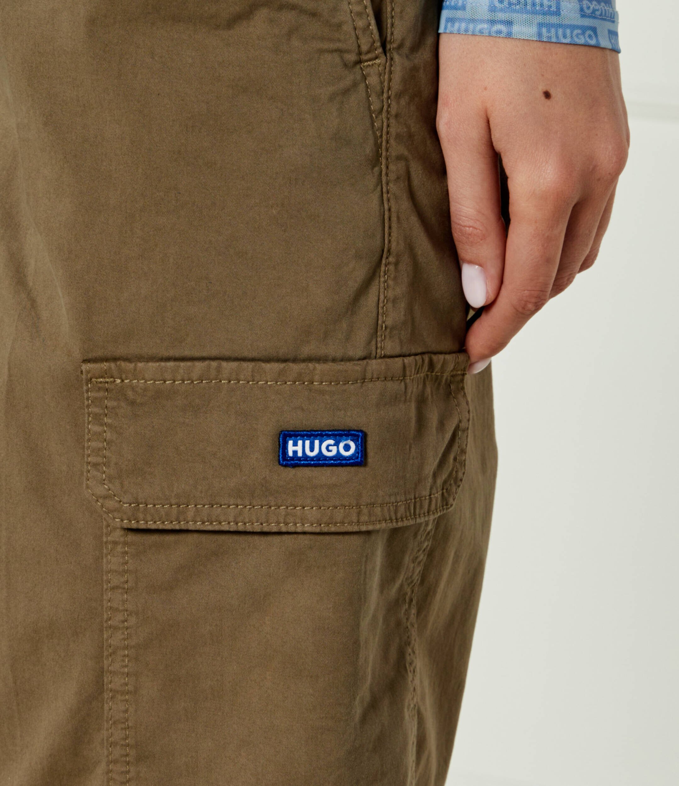 HUGO Blue Pantaloni cargo | Relaxed fit