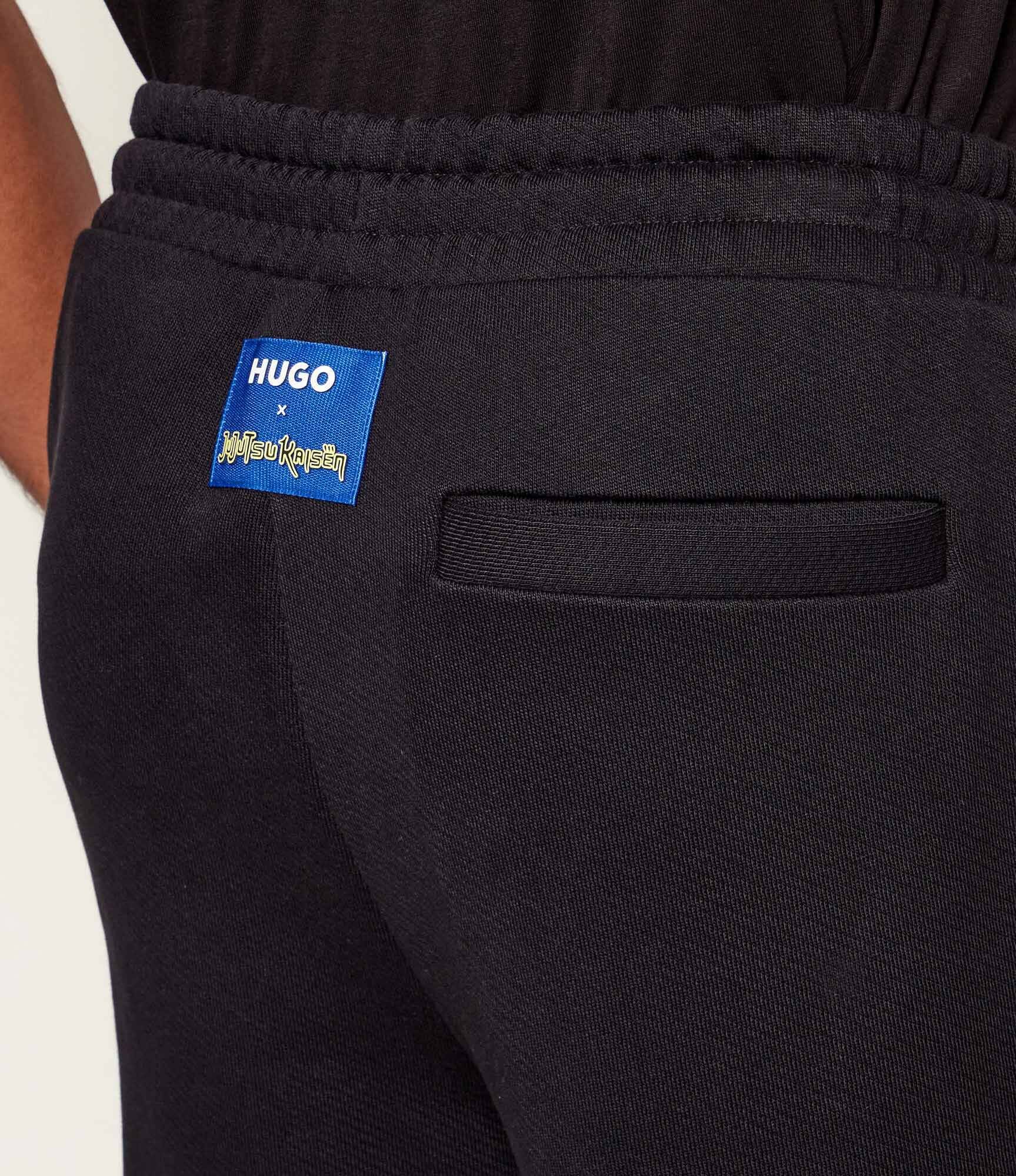 HUGO Blue Pantaloni de trening Nimaytro_JJK Hugo x Jujutsu Kaisen | regular fit