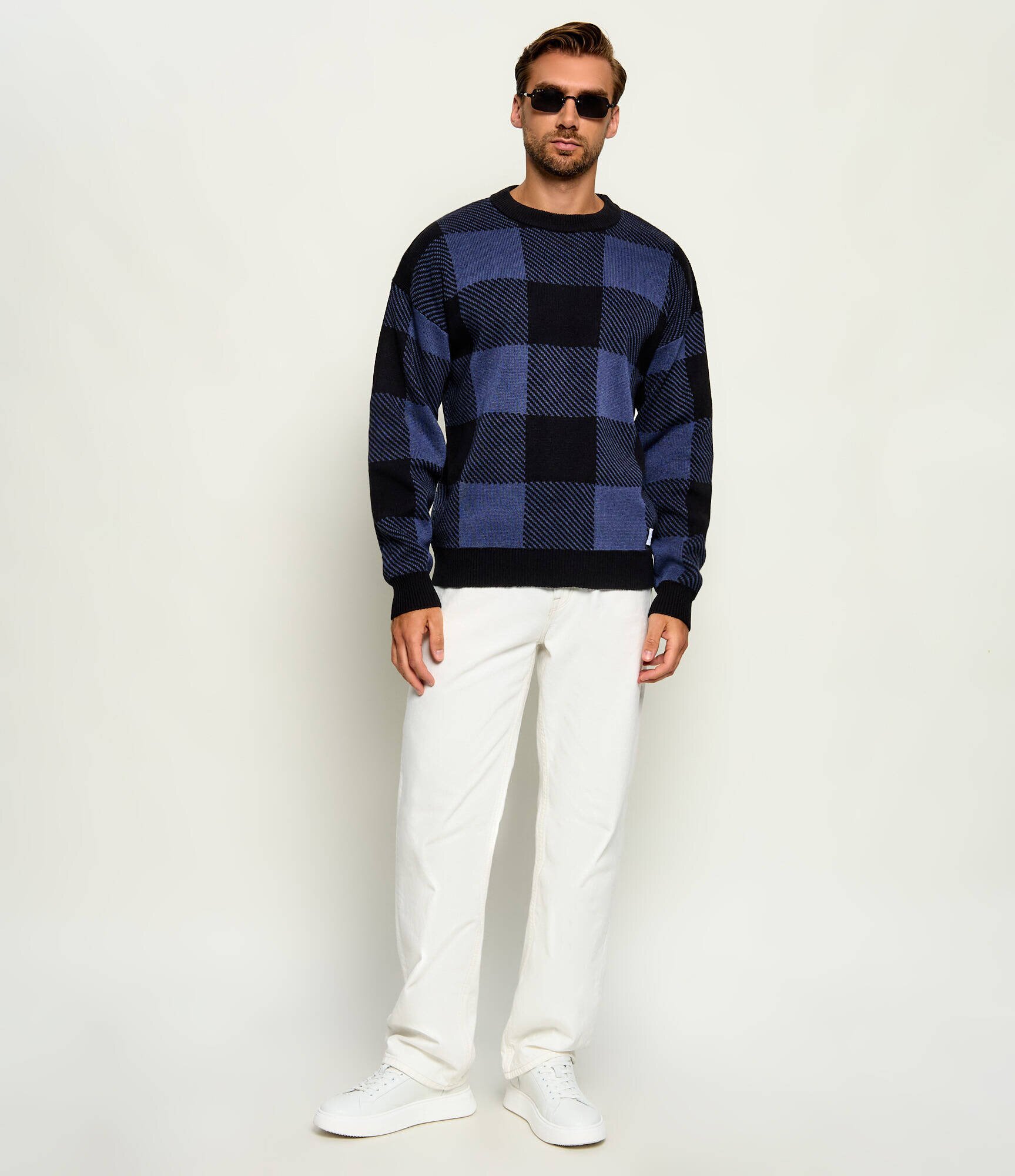 HUGO Blue Pulover Stuvee | Relaxed fit