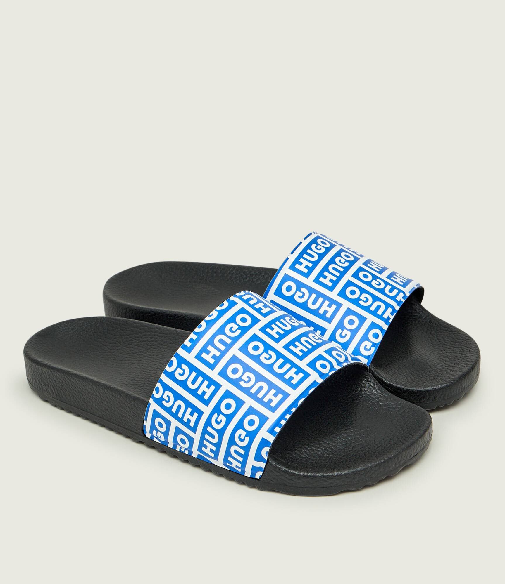 HUGO Blue Șlapi Timein_slid_Baolg