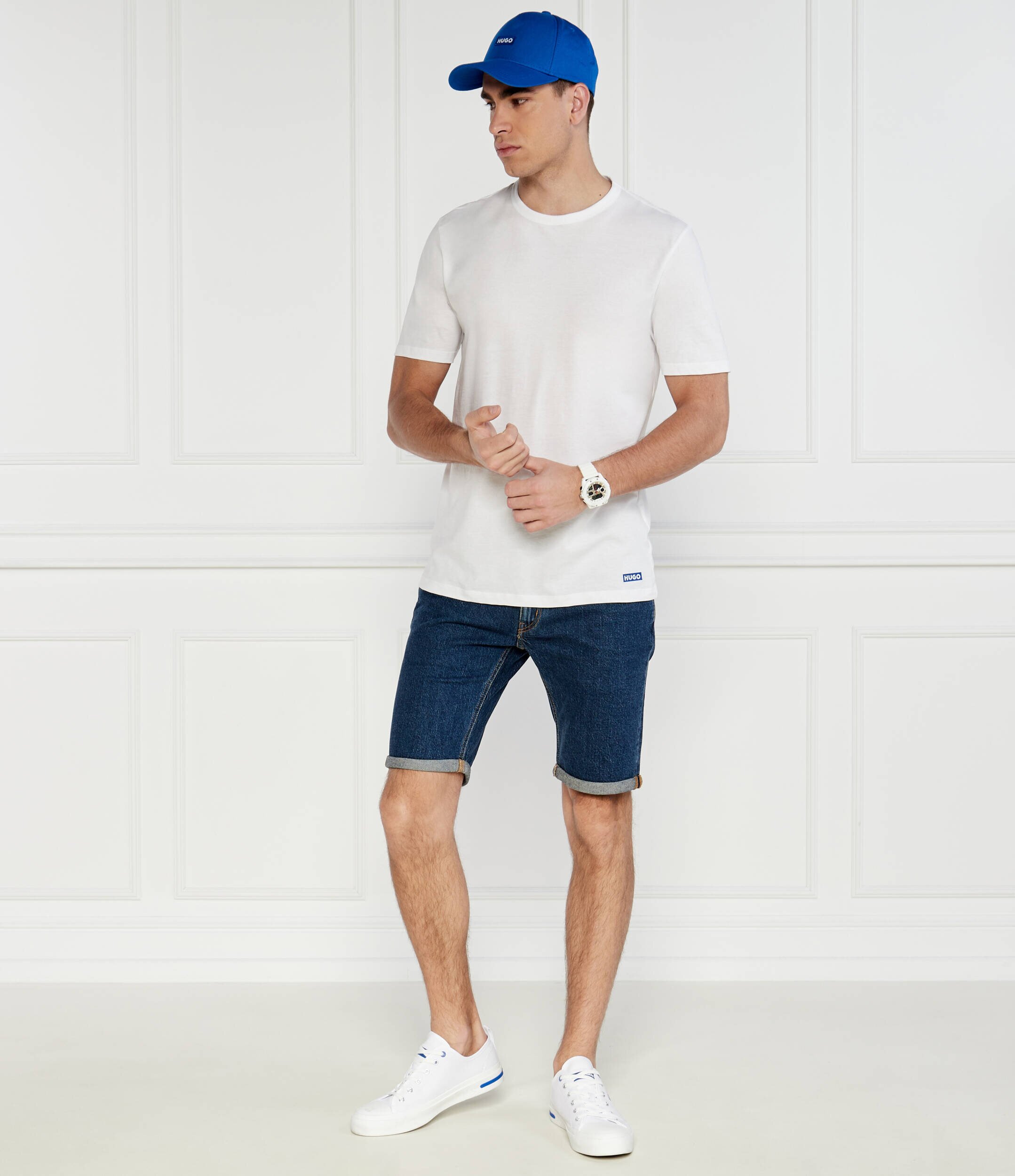 HUGO Blue Tricou 2-pack BLUE | Regular Fit