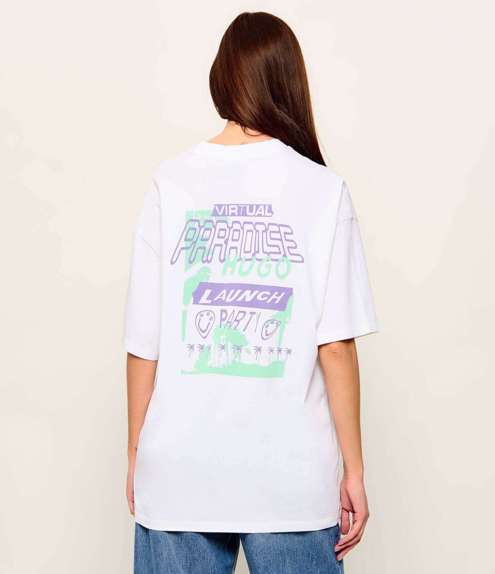 HUGO Blue Tricou B_12 | Oversize fit