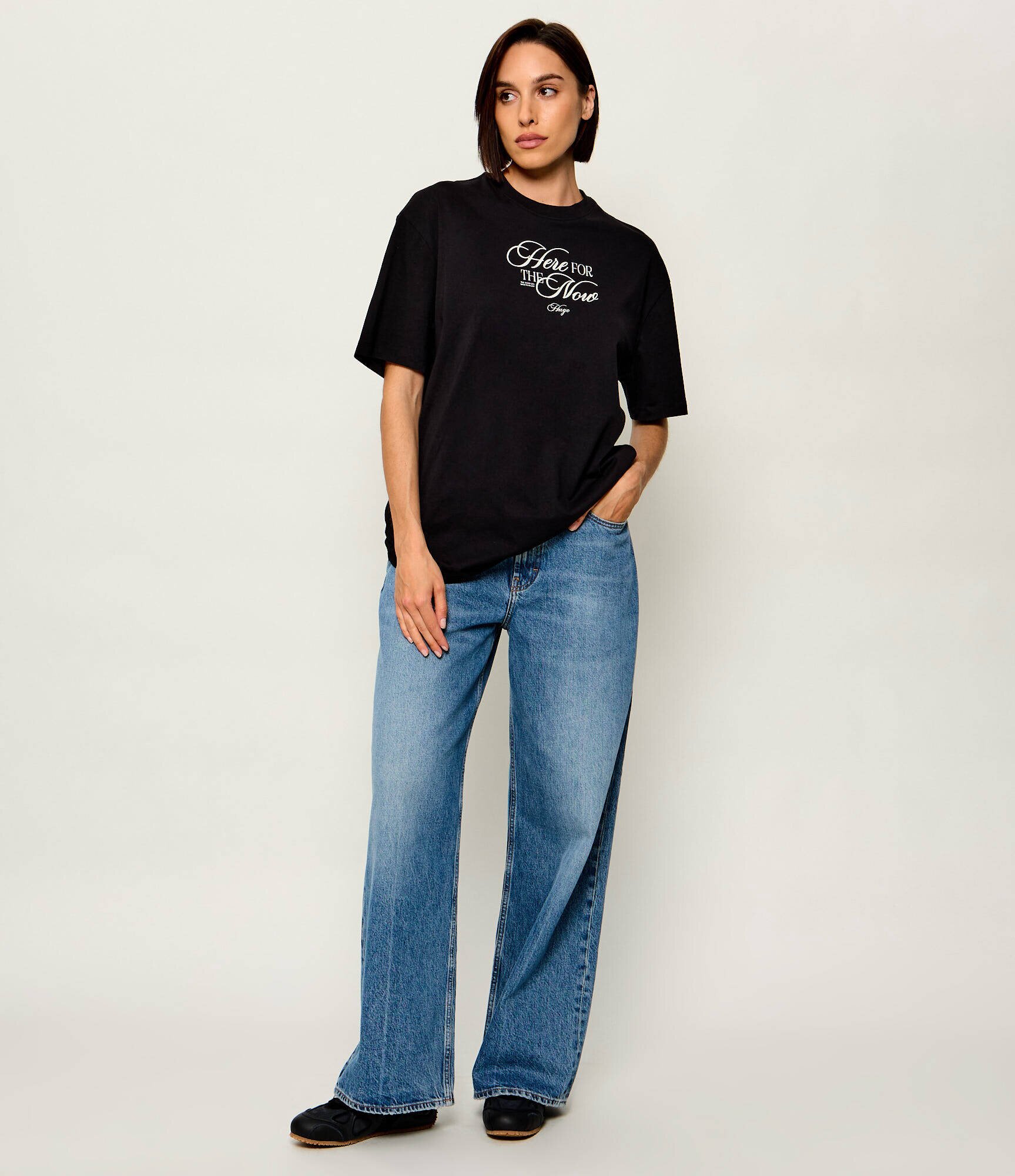 HUGO Blue Tricou B_15 | Oversize fit