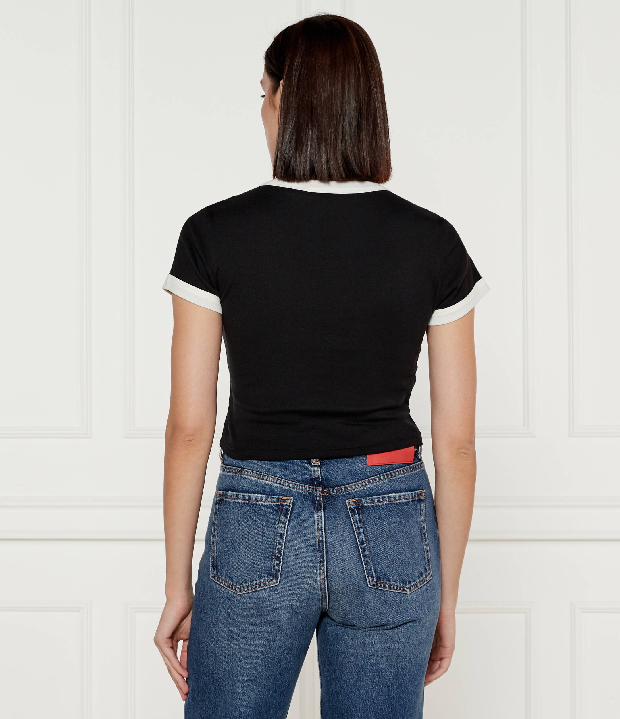 HUGO Blue Tricou Dalia_B | Cropped Fit
